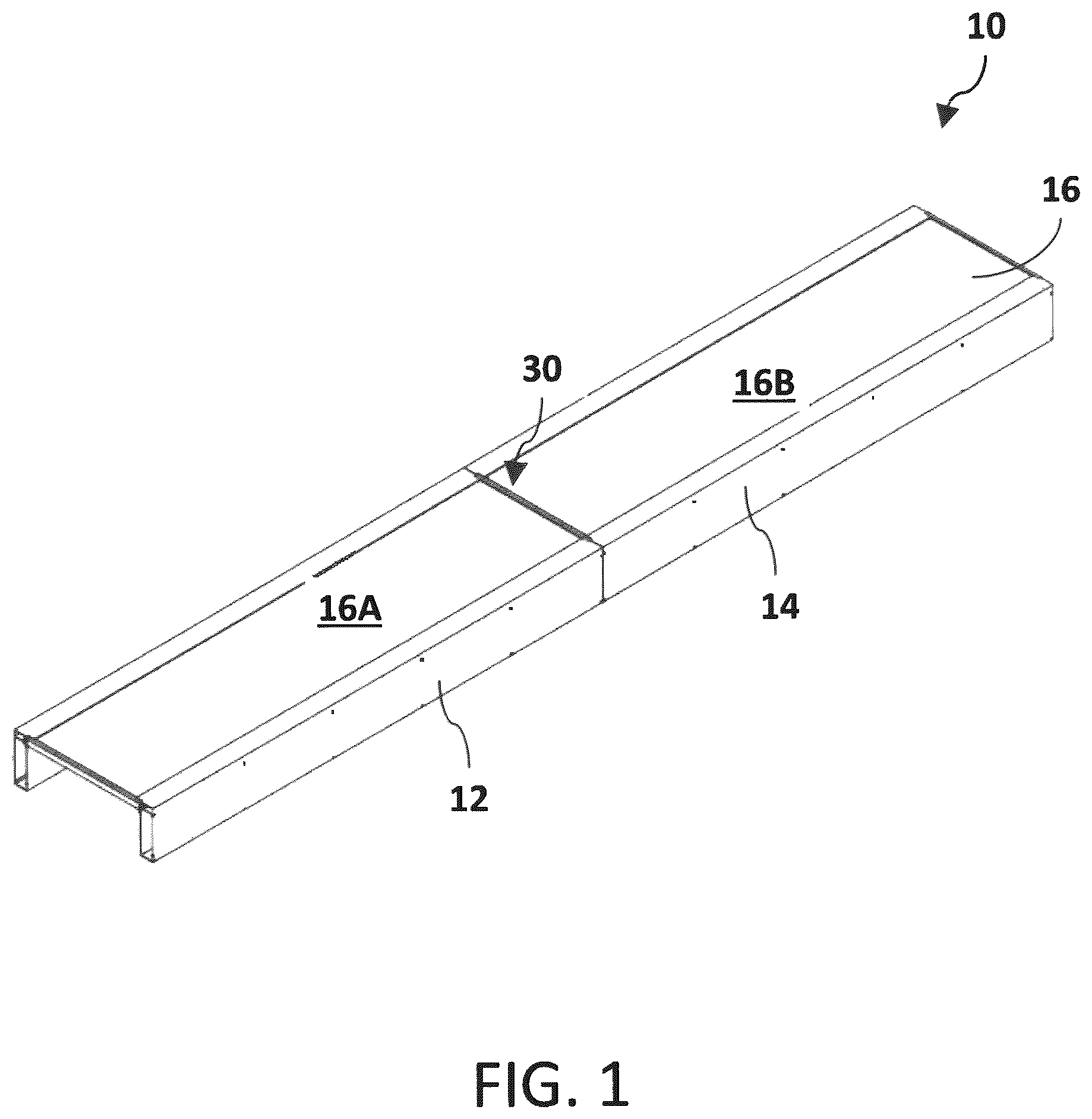 Patent US12378097 — Variable speed moving walkway systems — Figure 1