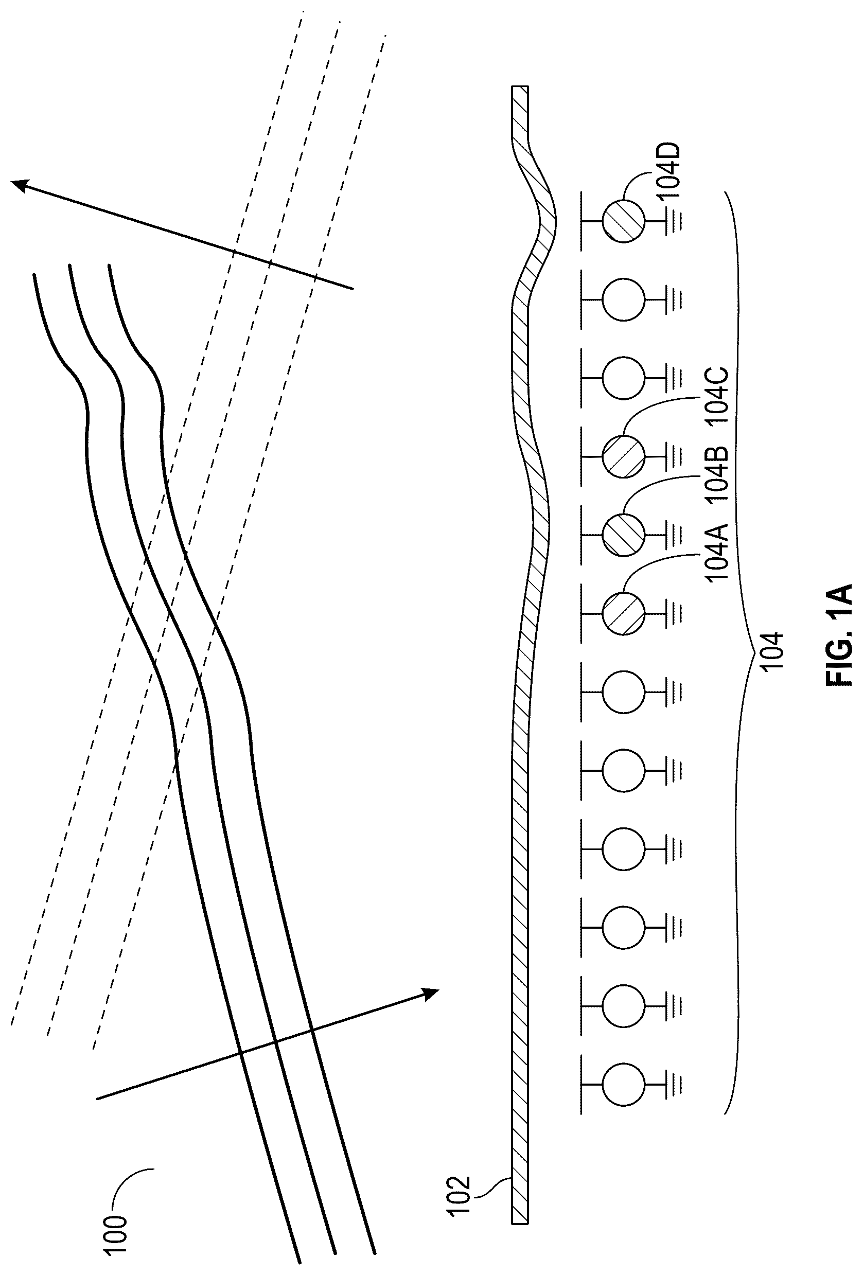 Patent US12378109 — Charge transfer circuitry for MEMS devices — Figure 1