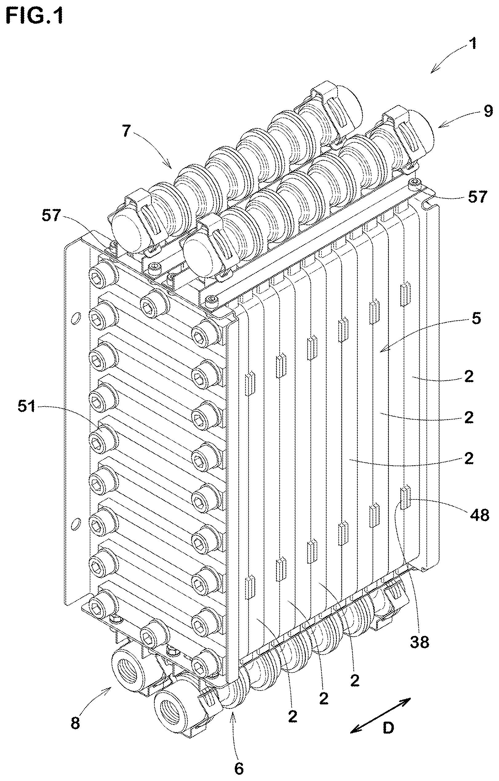 Patent US12378139 — Electrolytic unit — Figure 1
