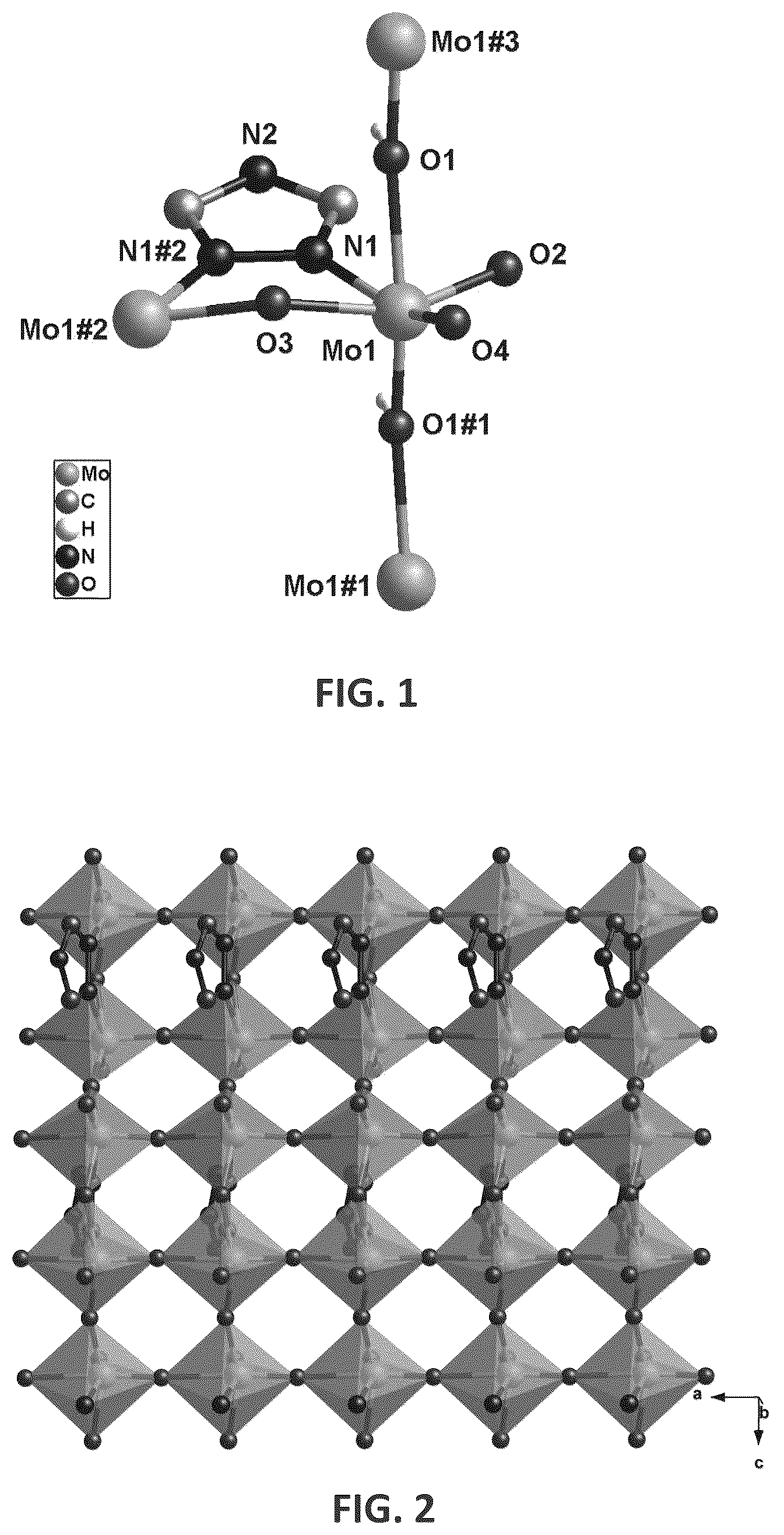 Patent US12378355 Figure 1 – Isopoly-molybdic acid coordination polymer for catalyzing ring-opening polymerization of lactide and method of manufacturing the same