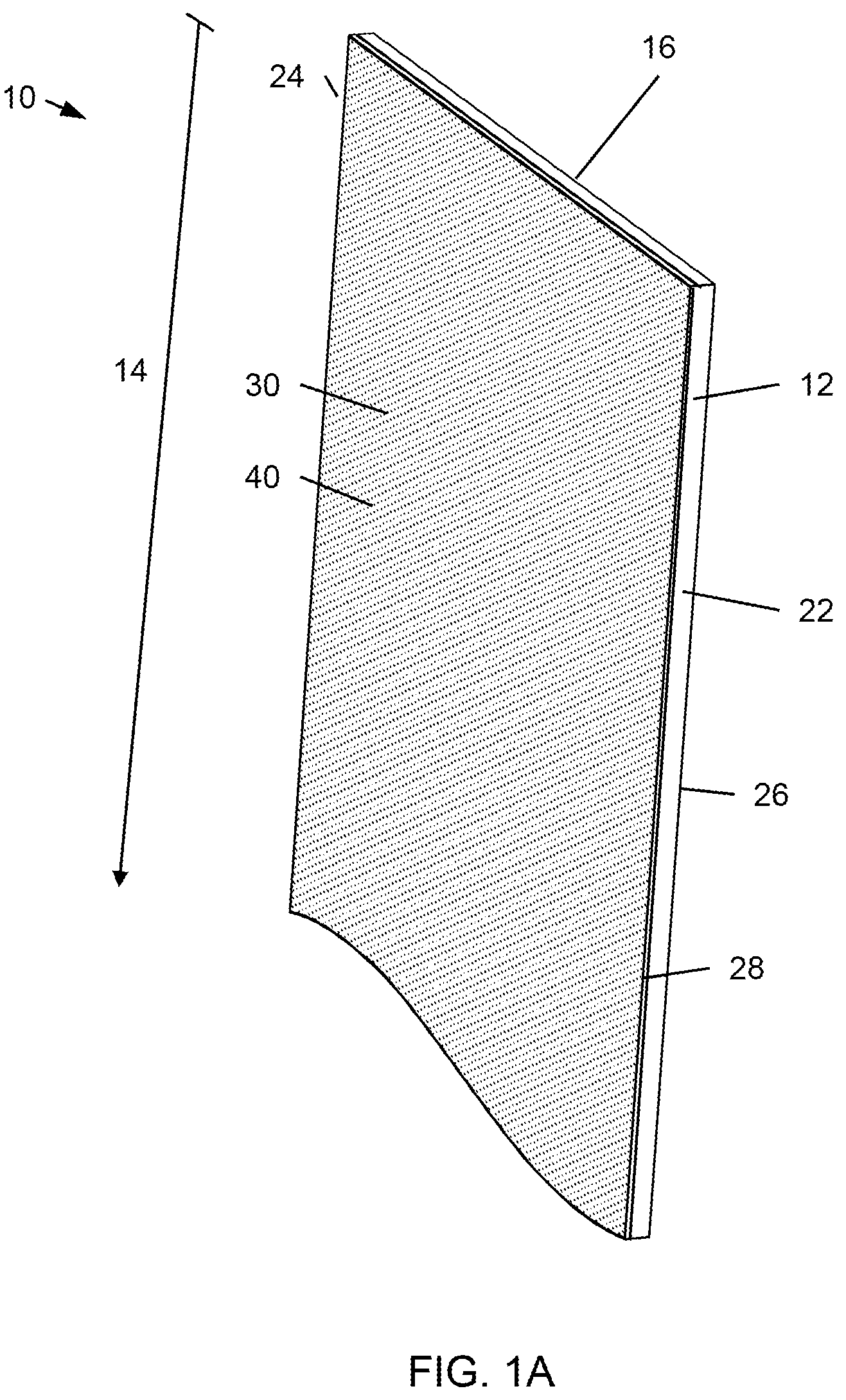 Patent US12378444 Figure 1 – Pressure sensitive adhesive building surface accessory