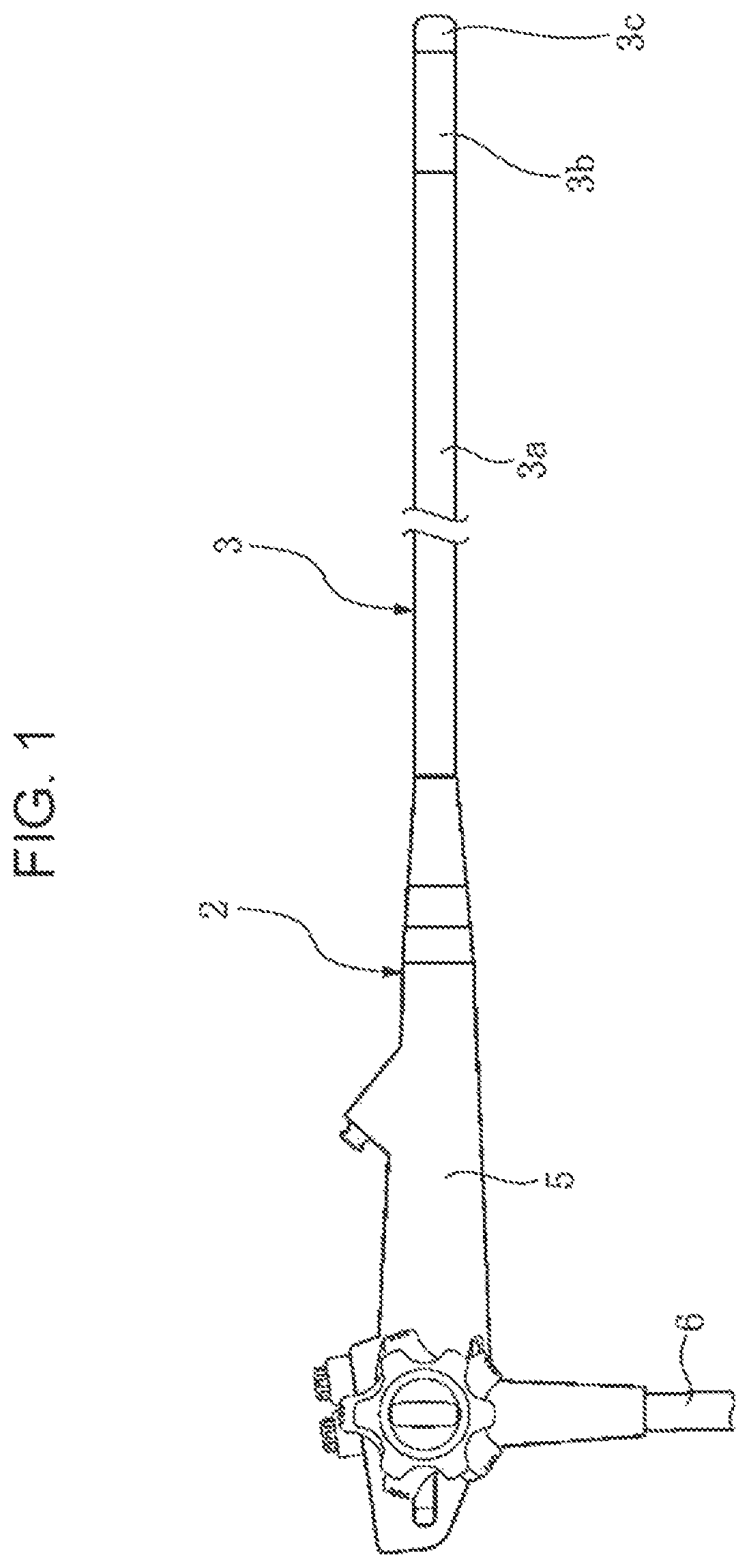 Patent US12378450 — Adhesive for endoscope and cured product thereof, and endoscope and method for producing the same — Figure 1