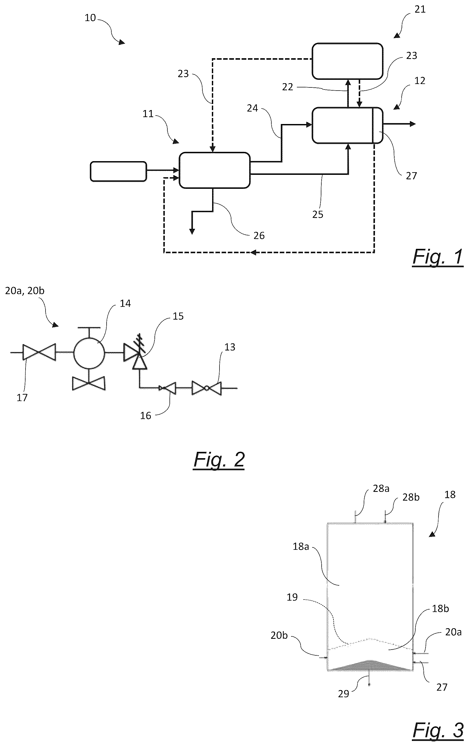 Patent US12378486 — Process and plant for biomass treatment — Figure 1
