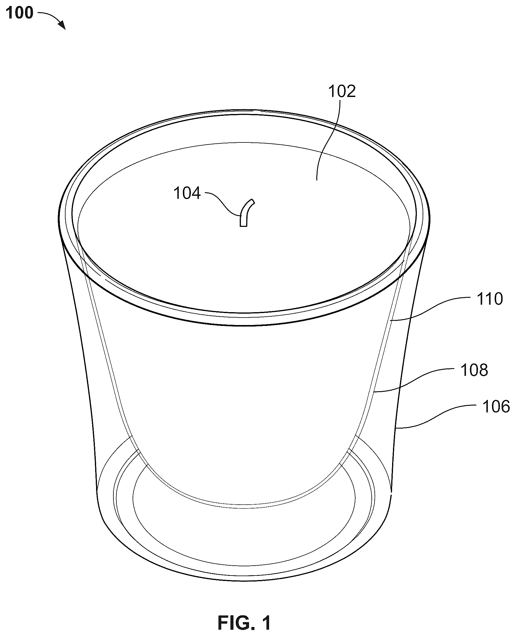 Patent US12378501 — Candle and method of making thereof — Figure 1
