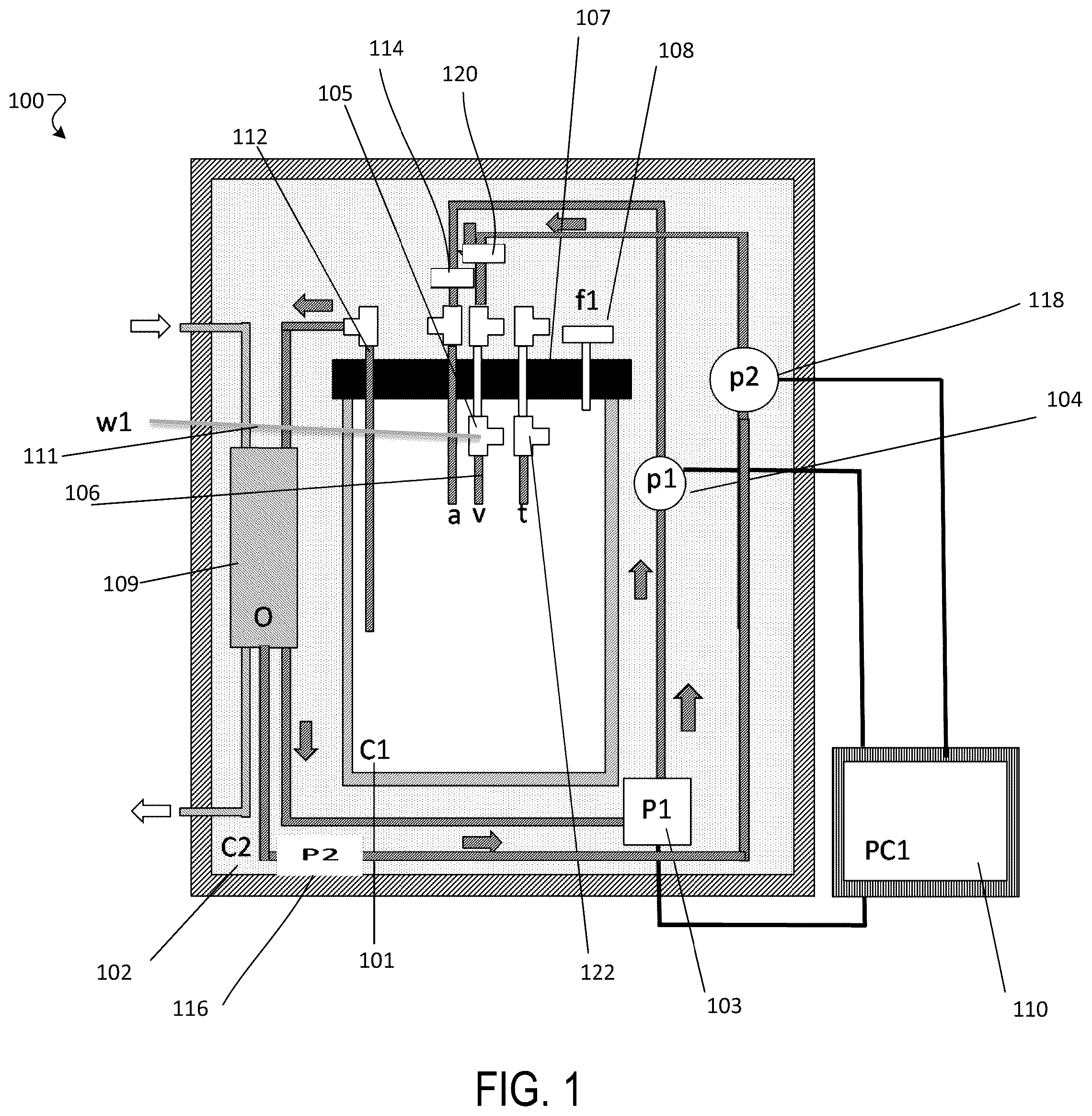 Patent US12378510 — Lung bioreactor — Figure 1