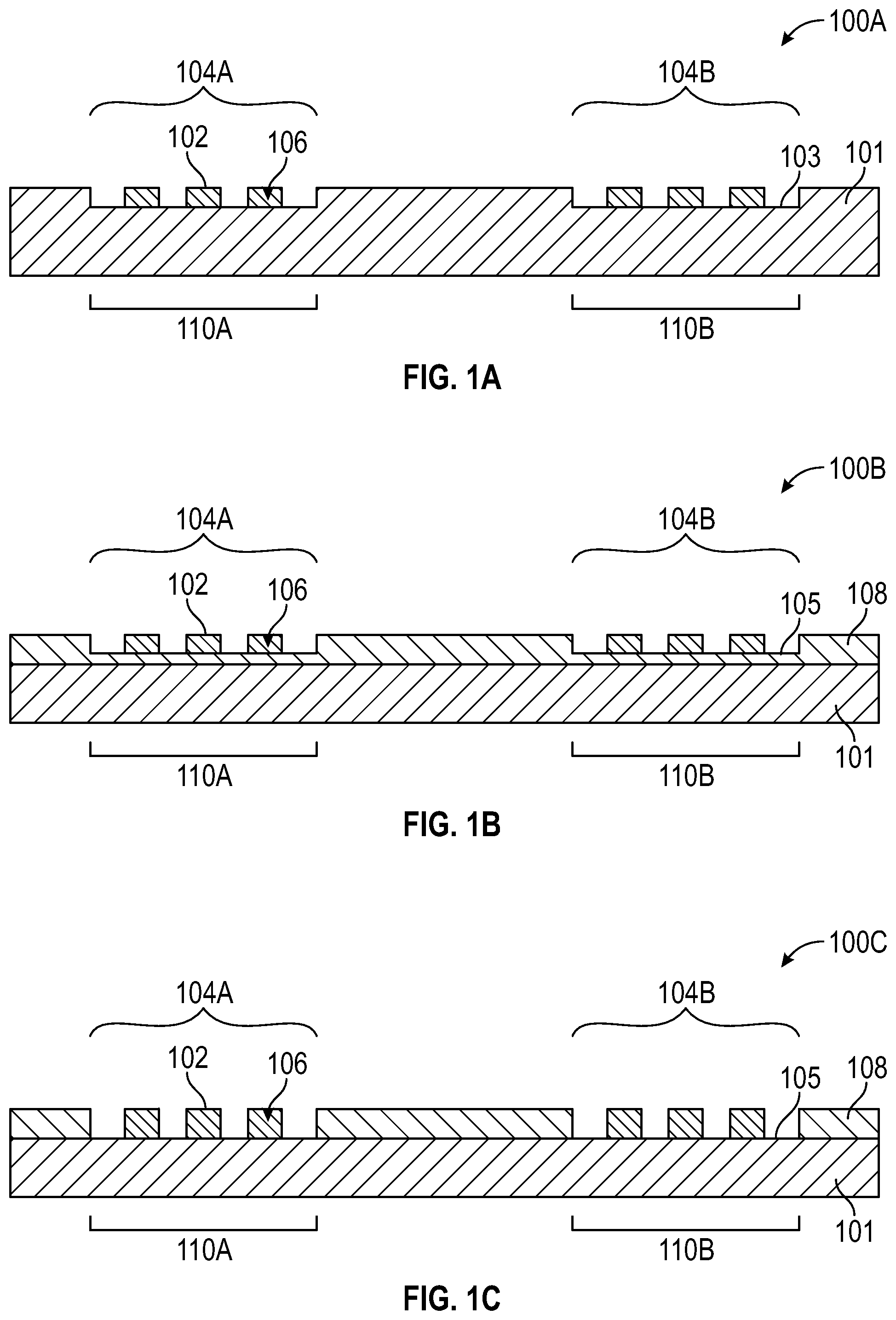 Patent US12378662 — Ion implantation to modify glass locally for optical devices — Figure 1