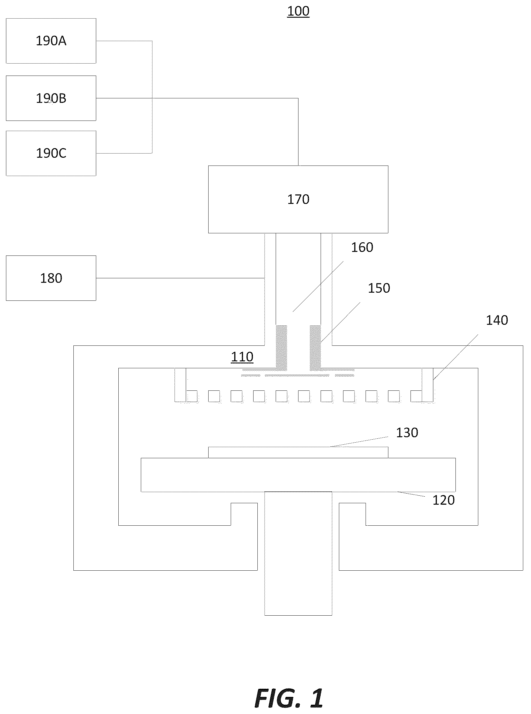 Patent US12378665 — High temperature coatings for a preclean and etch apparatus and related methods — Figure 1