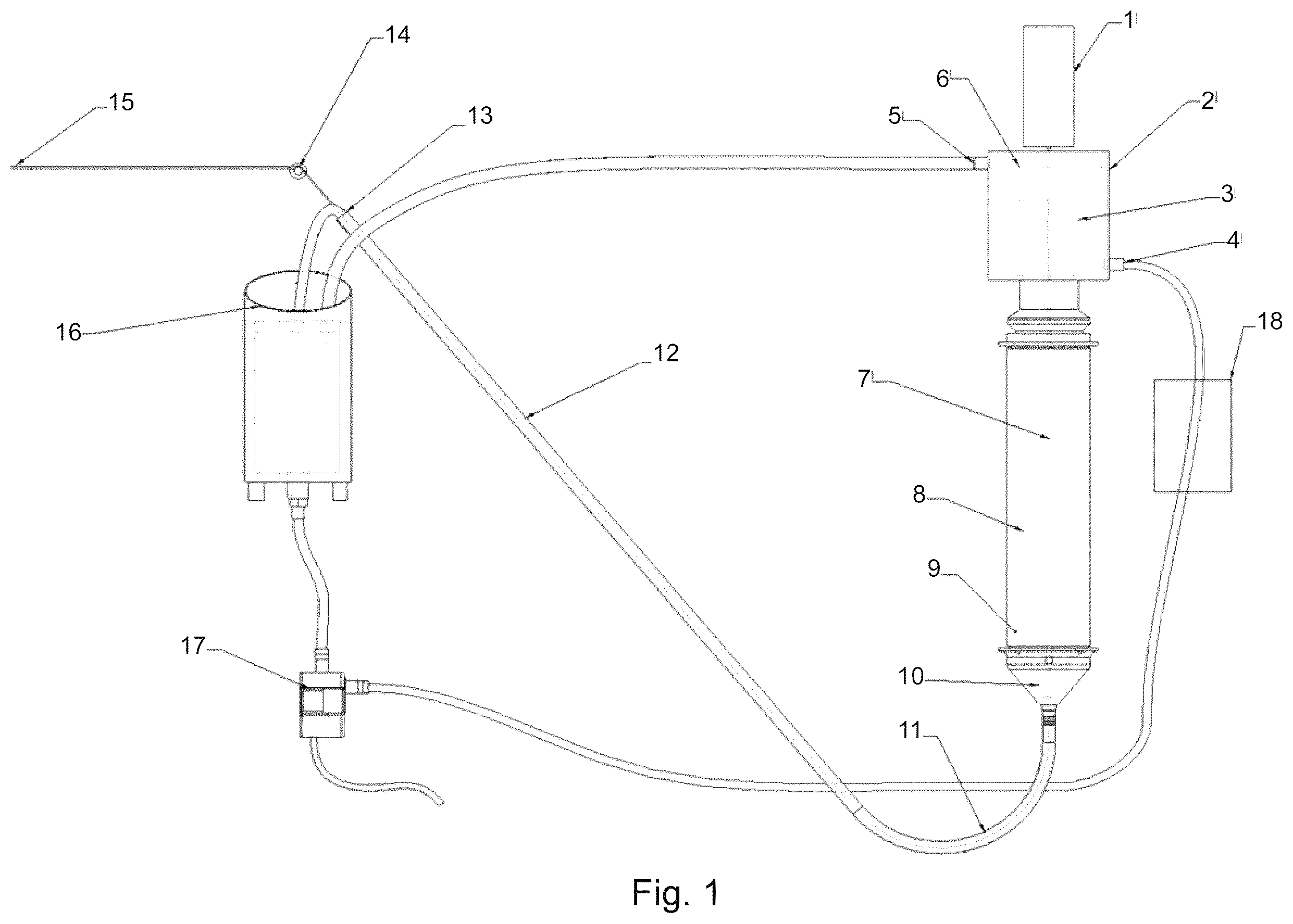 Patent US12378698 — Coagulation bath system for fiber spinning — Figure 1