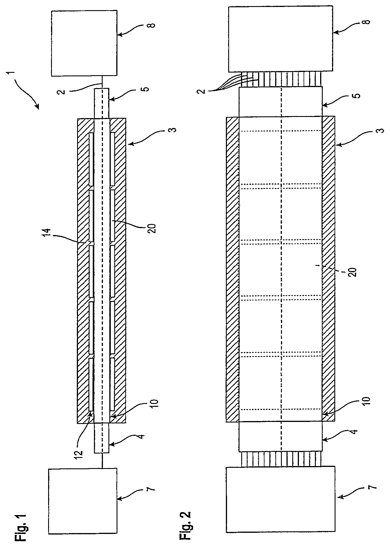 Patent US12378701 — Method and device for stabilizing precursor fibers or films for producing carbon fibers or films — Figure 1