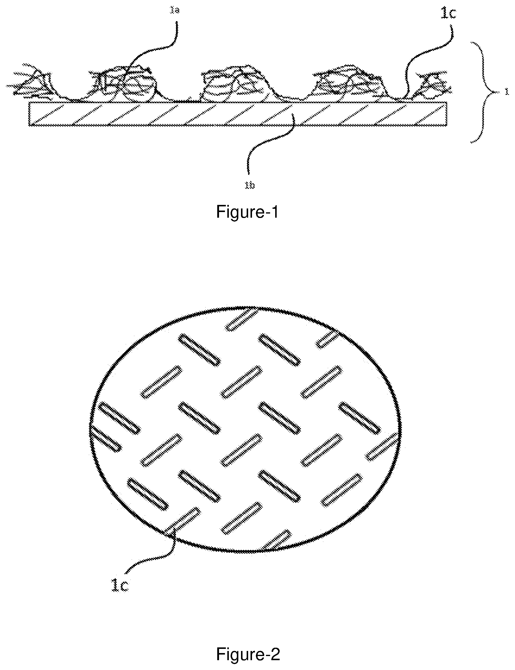 Patent US12378710 — Multi-layer interlining and the production process thereof — Figure 1