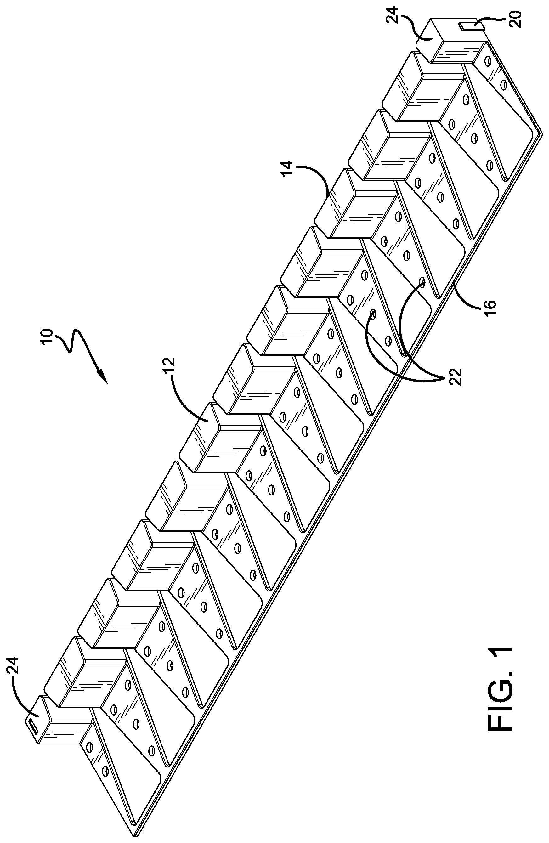 Patent US12378732 — Surface system — Figure 1