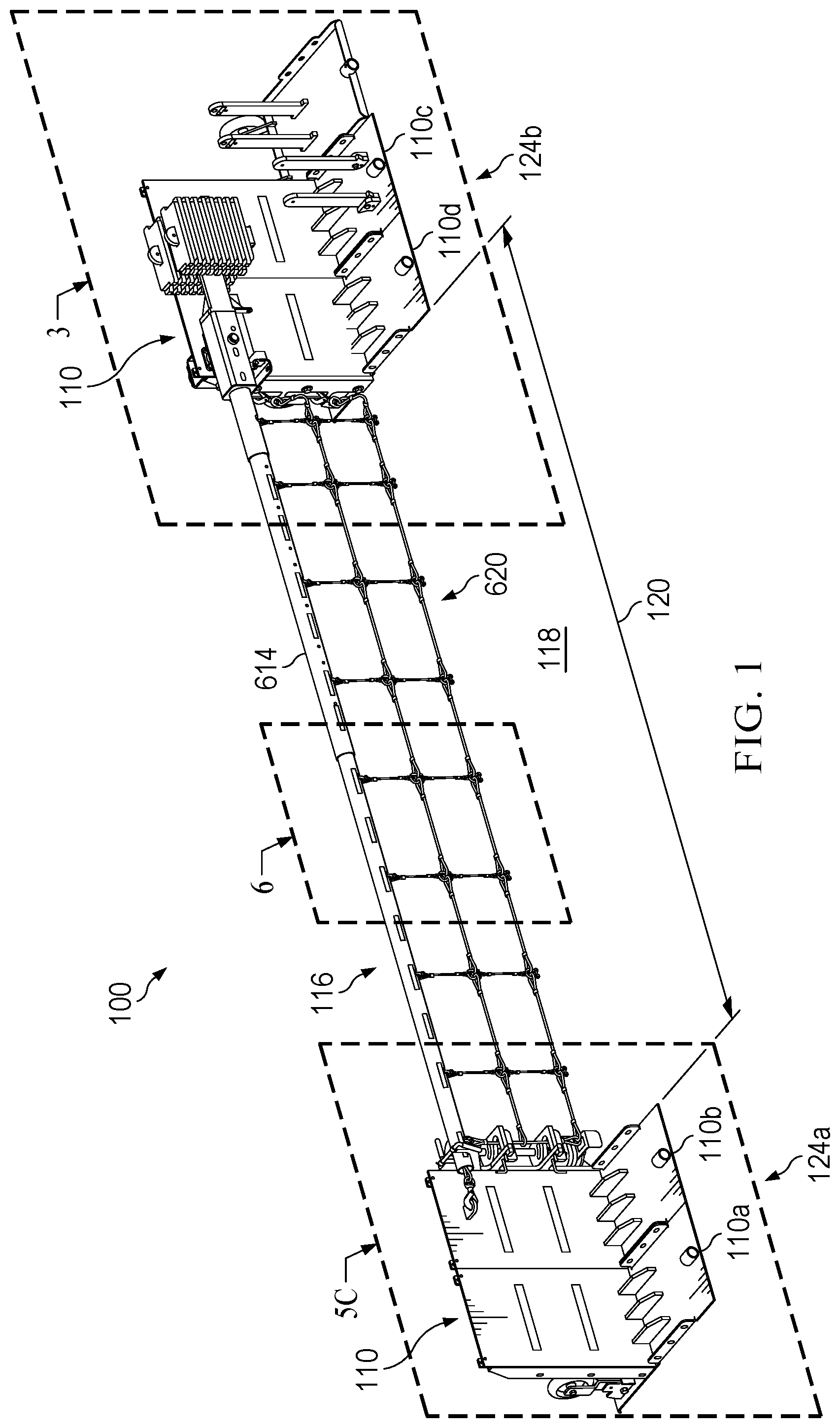Patent US12378737 — Vehicle mitigation system — Figure 1