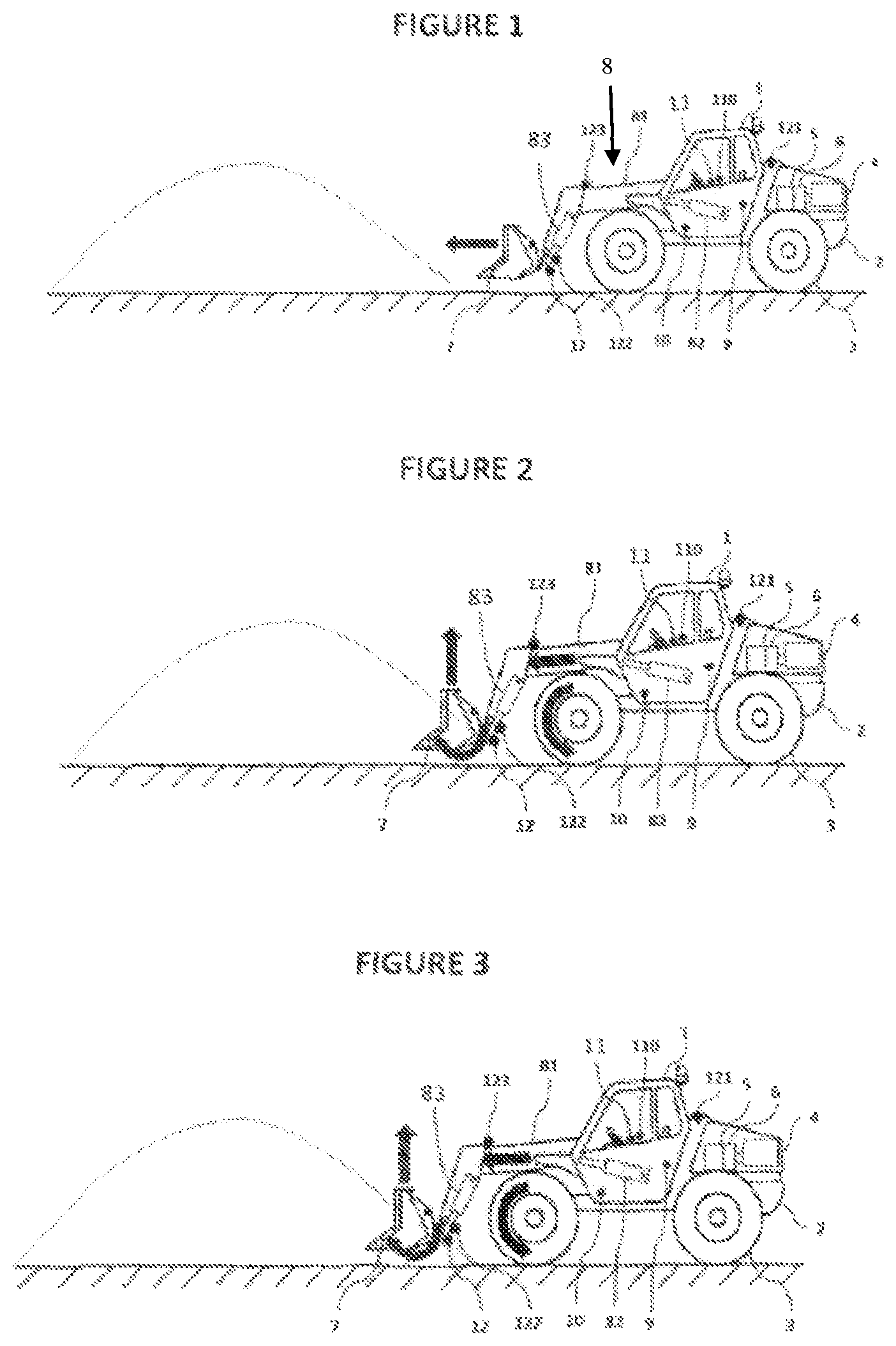 Patent US12378748 Figure 1 – Load-handling vehicle