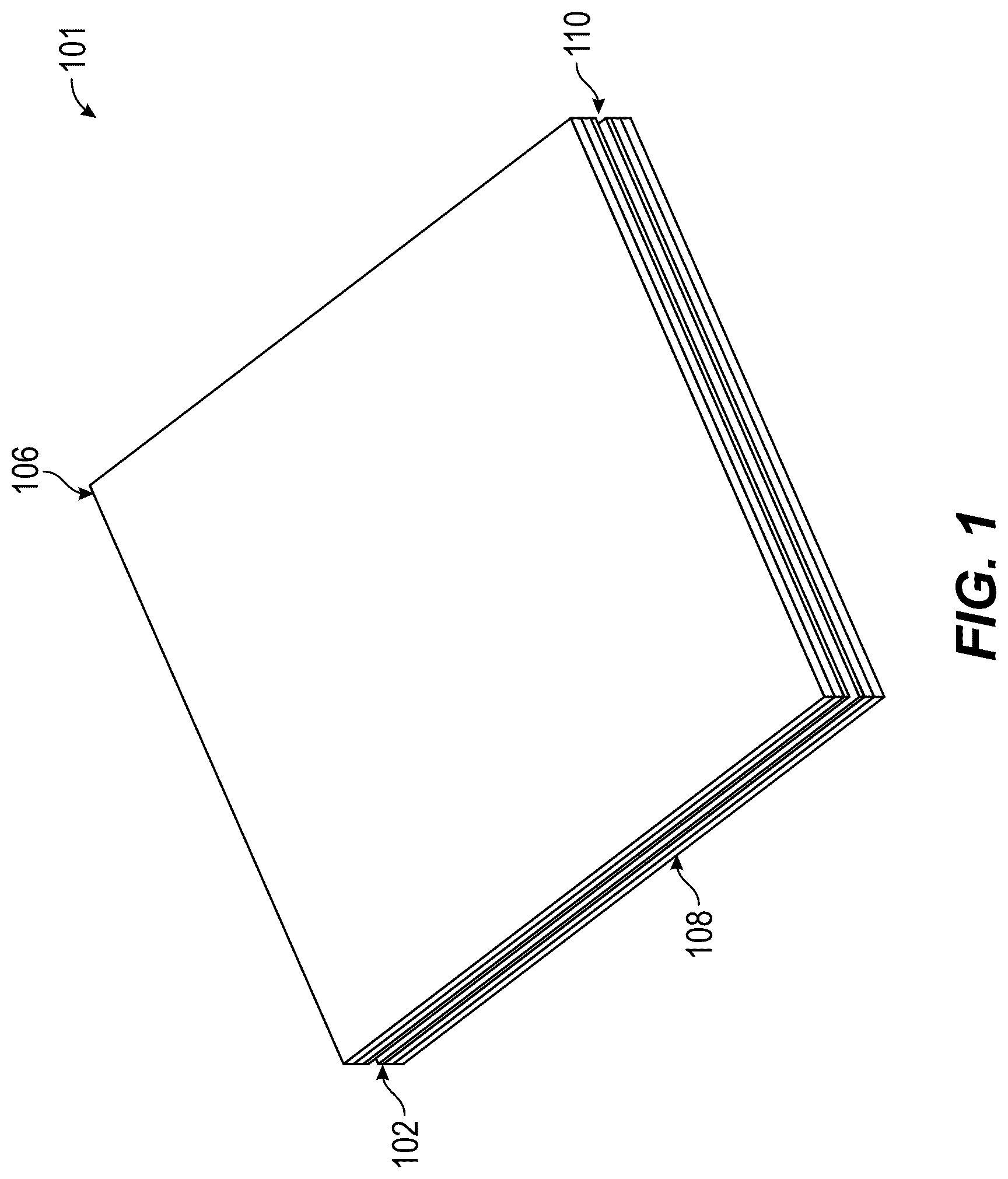 Patent US12378764 — Weatherproof joint for exterior building panels — Figure 1