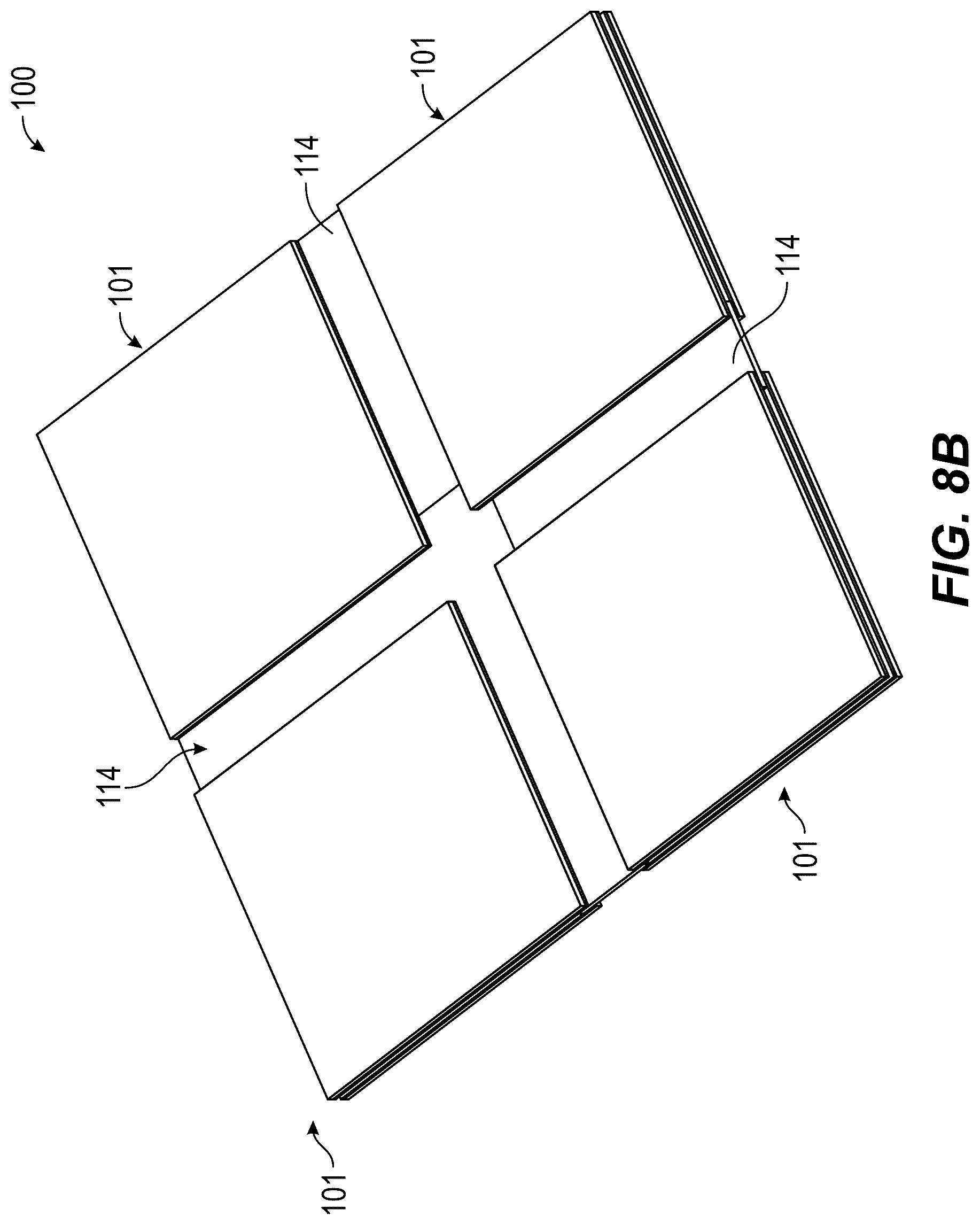 Patent US12378764 Figure 9 – Weatherproof joint for exterior building panels