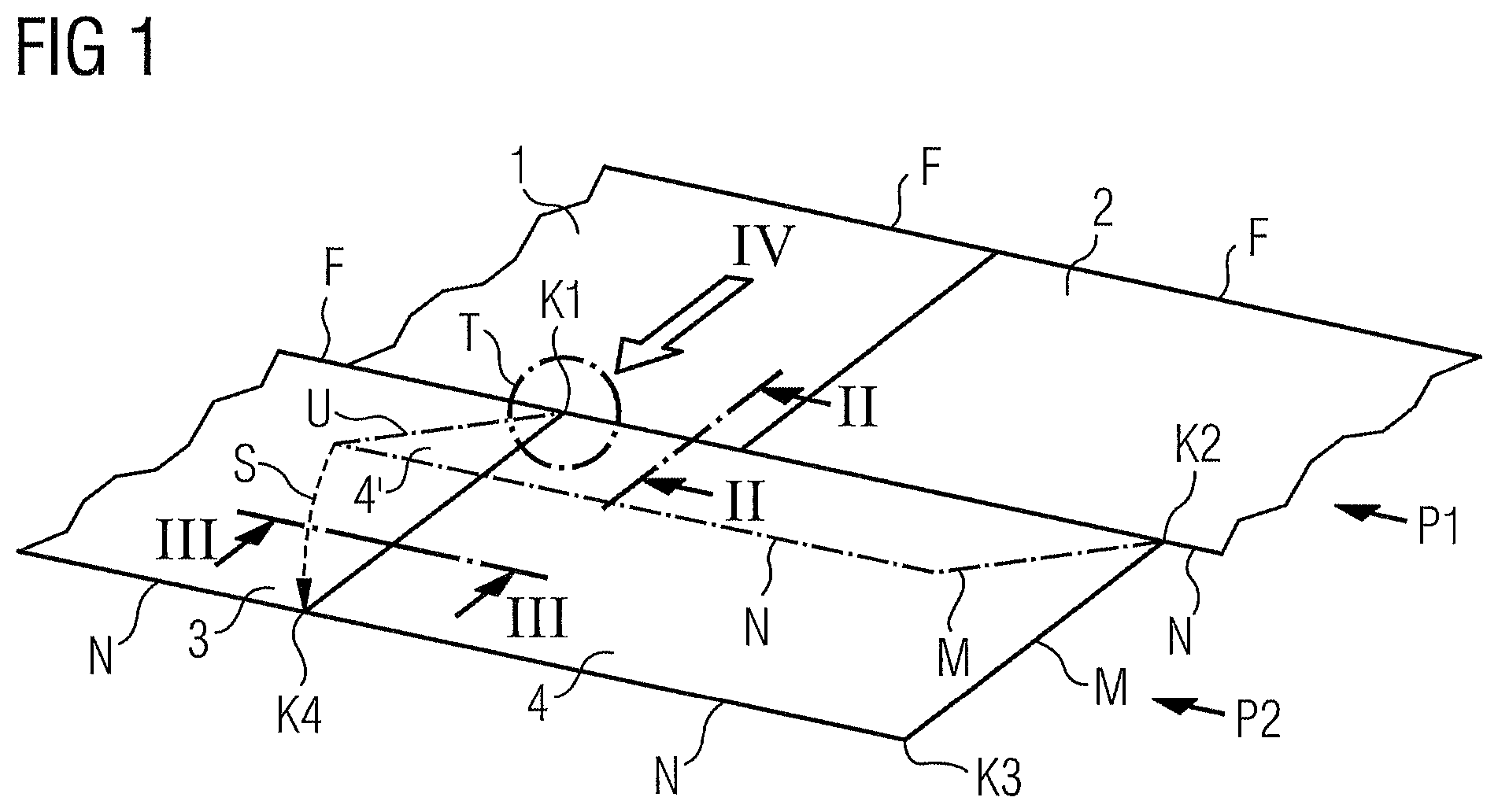 Patent US12378775 — Panel — Figure 1