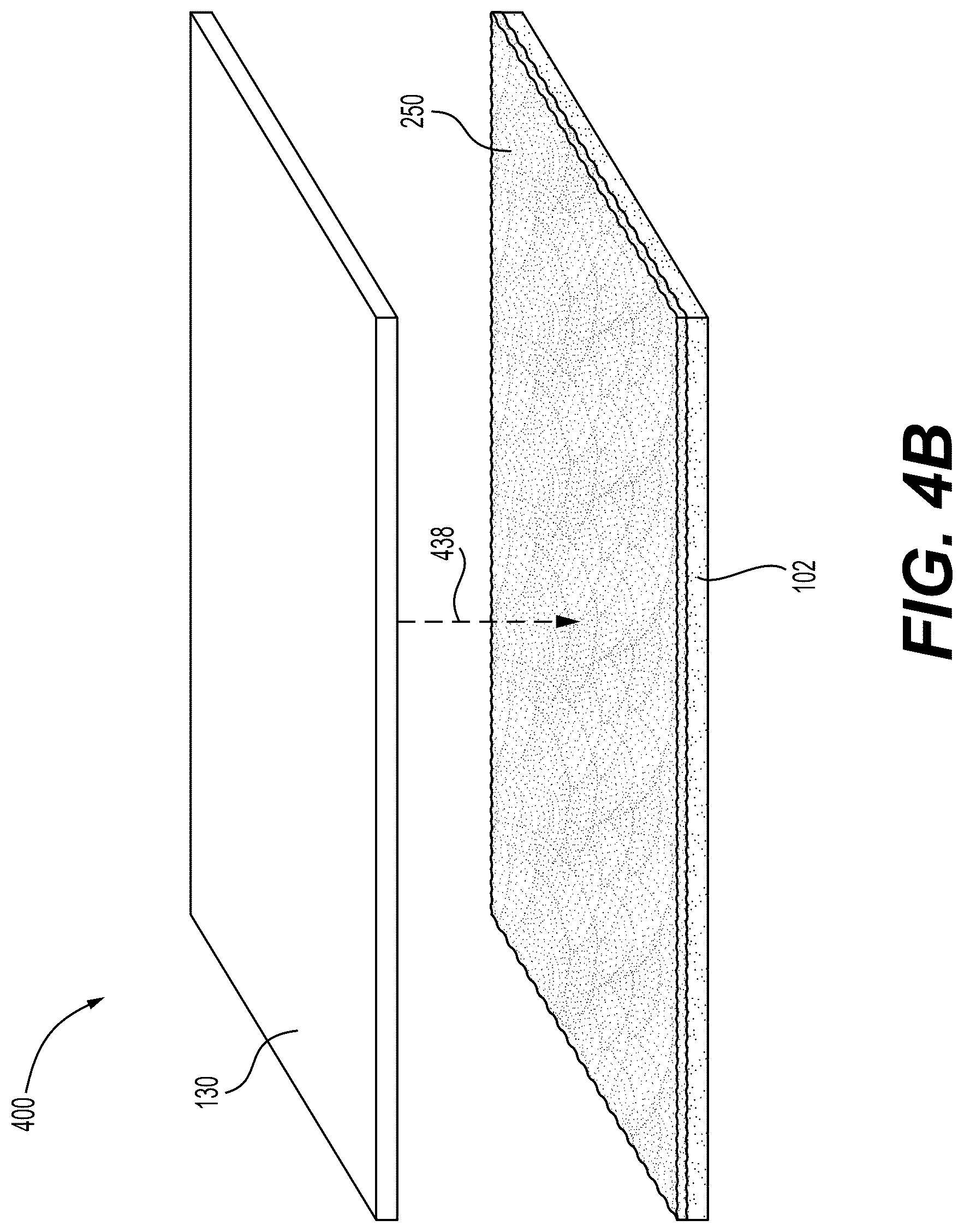 Patent US12378776 Figure 5 – Porcelain board tile assemblies, systems, and methods for surface installations