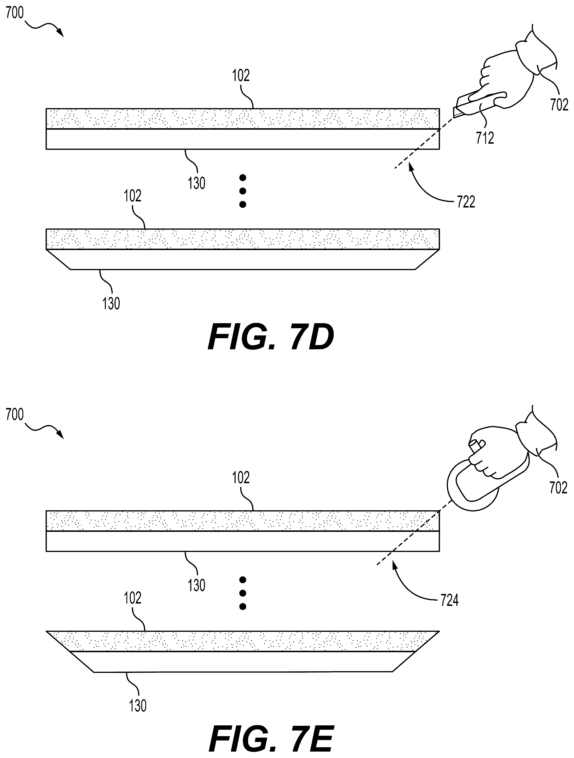 Patent US12378776 Figure 11 – Porcelain board tile assemblies, systems, and methods for surface installations