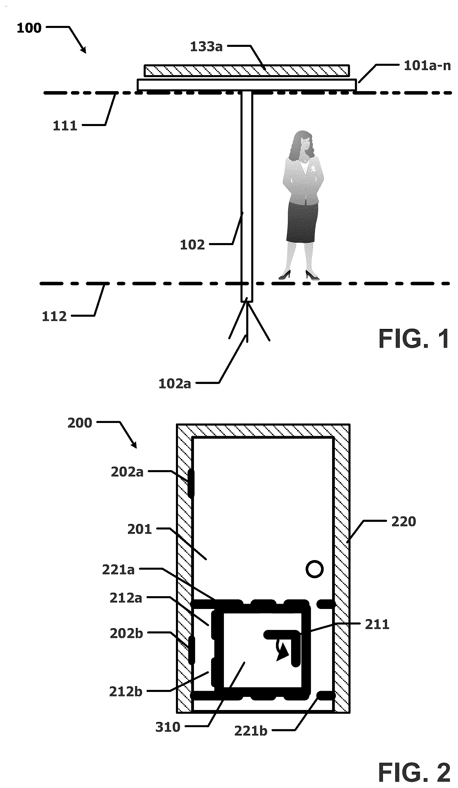 Patent US12378791 — Earthquake safety protection device — Figure 1