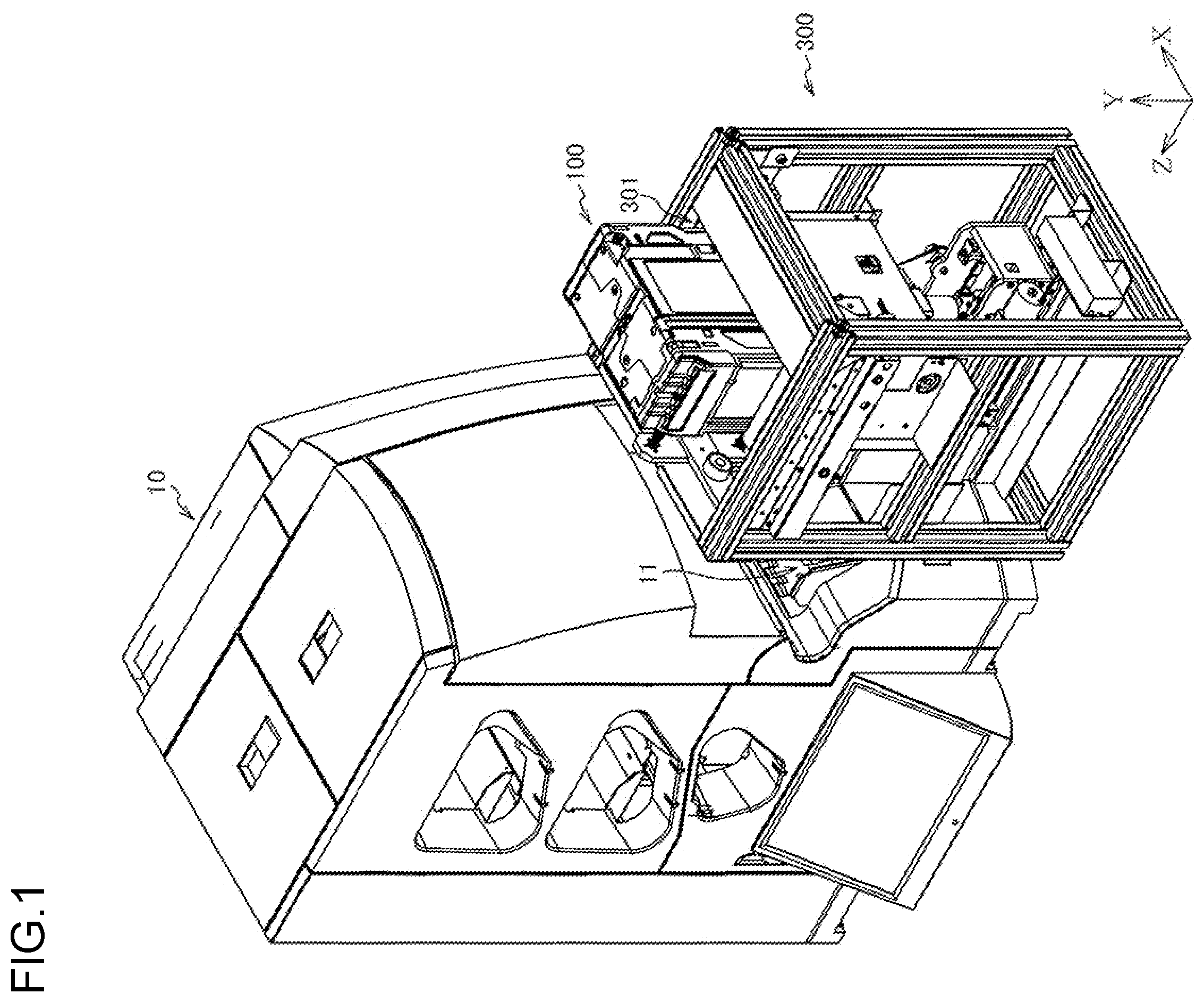 Patent US12378798 Figure 1 – Locking/unlocking device
