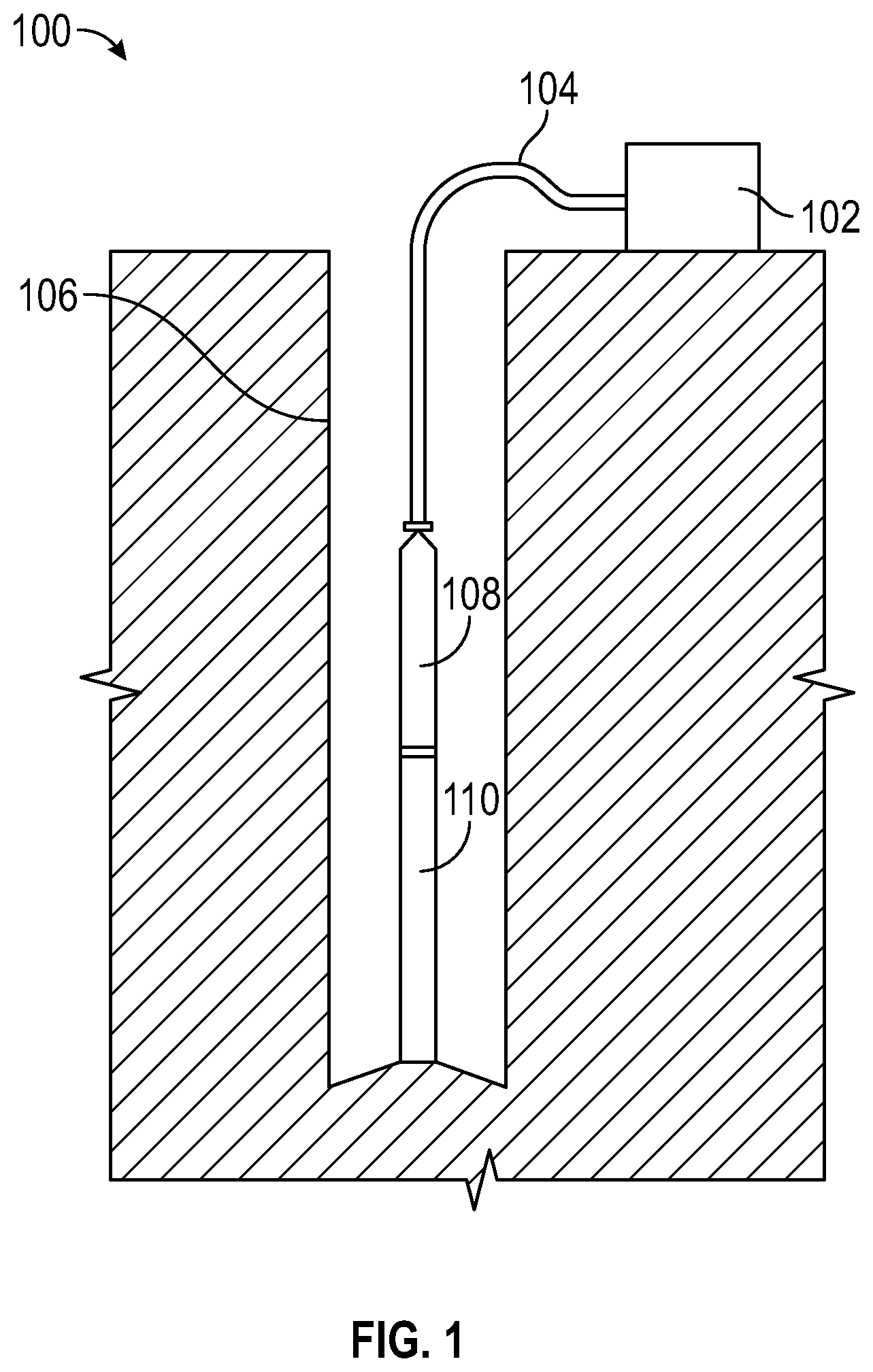 Patent US12378826 — Wireline head with mechanical cable release — Figure 1