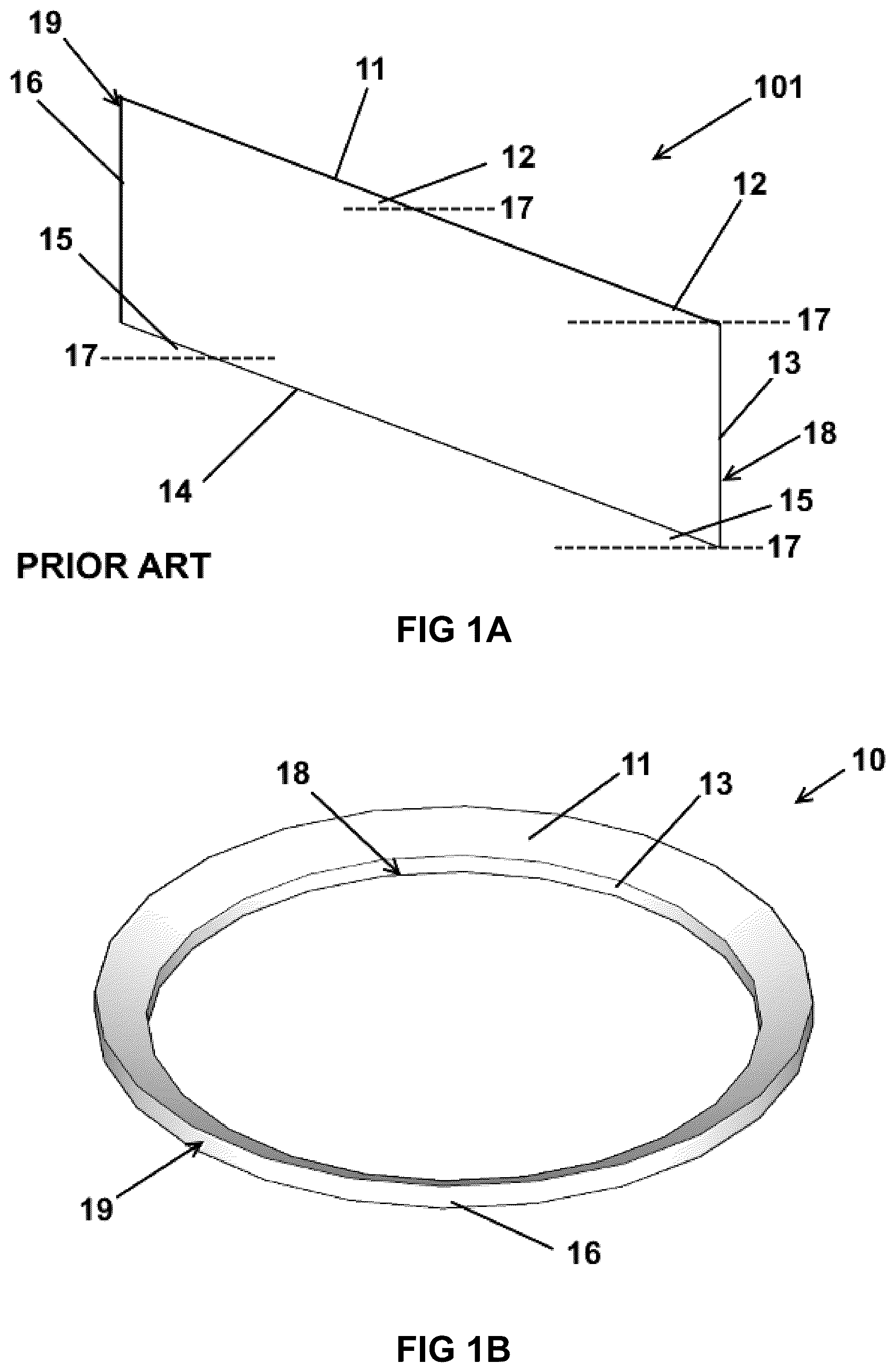 Patent US12378839 — Asymmetric bearing ring — Figure 1