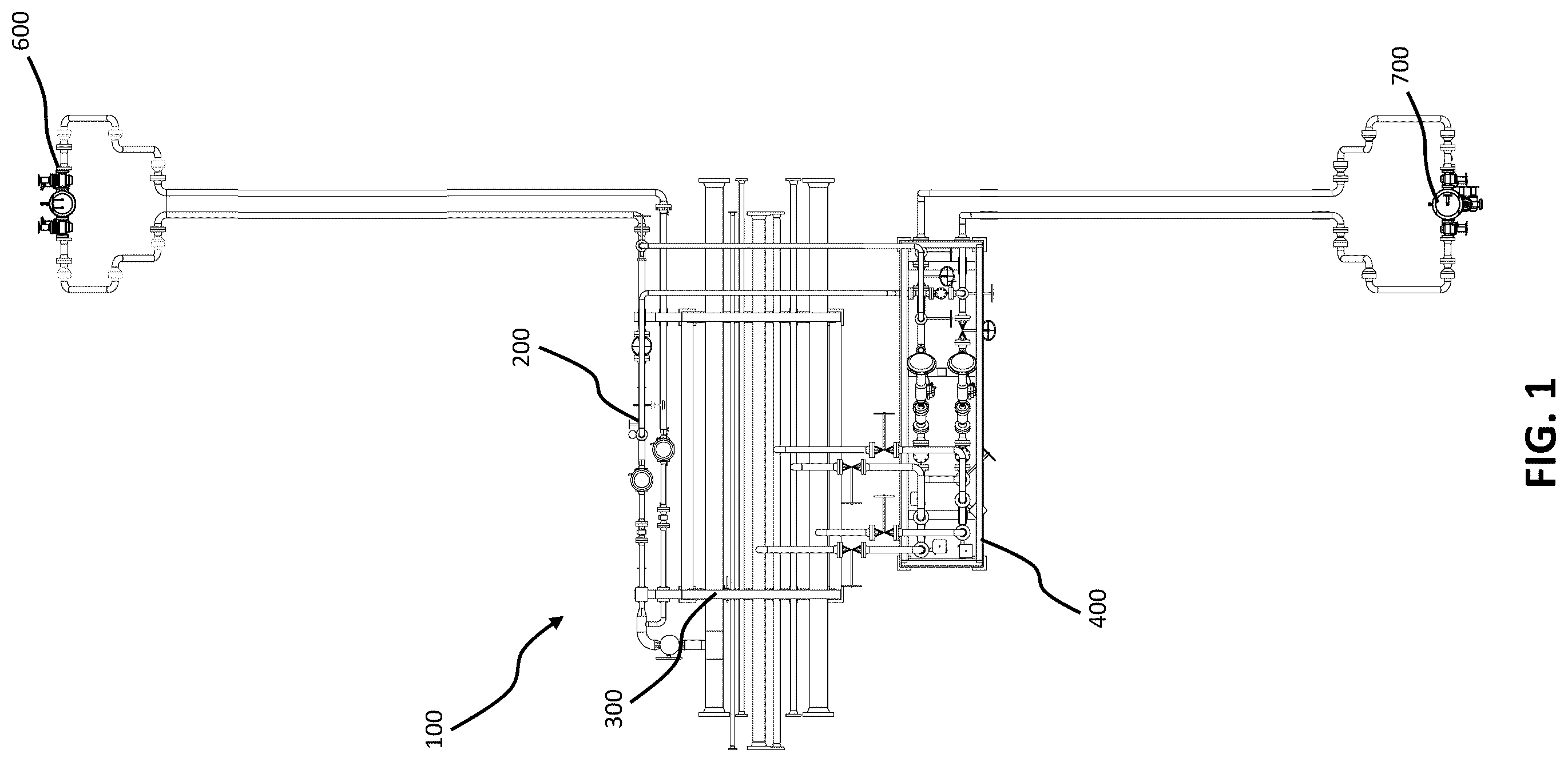 Patent US12378860 — Modules and configurations of modules for hydrocarbon wells — Figure 1