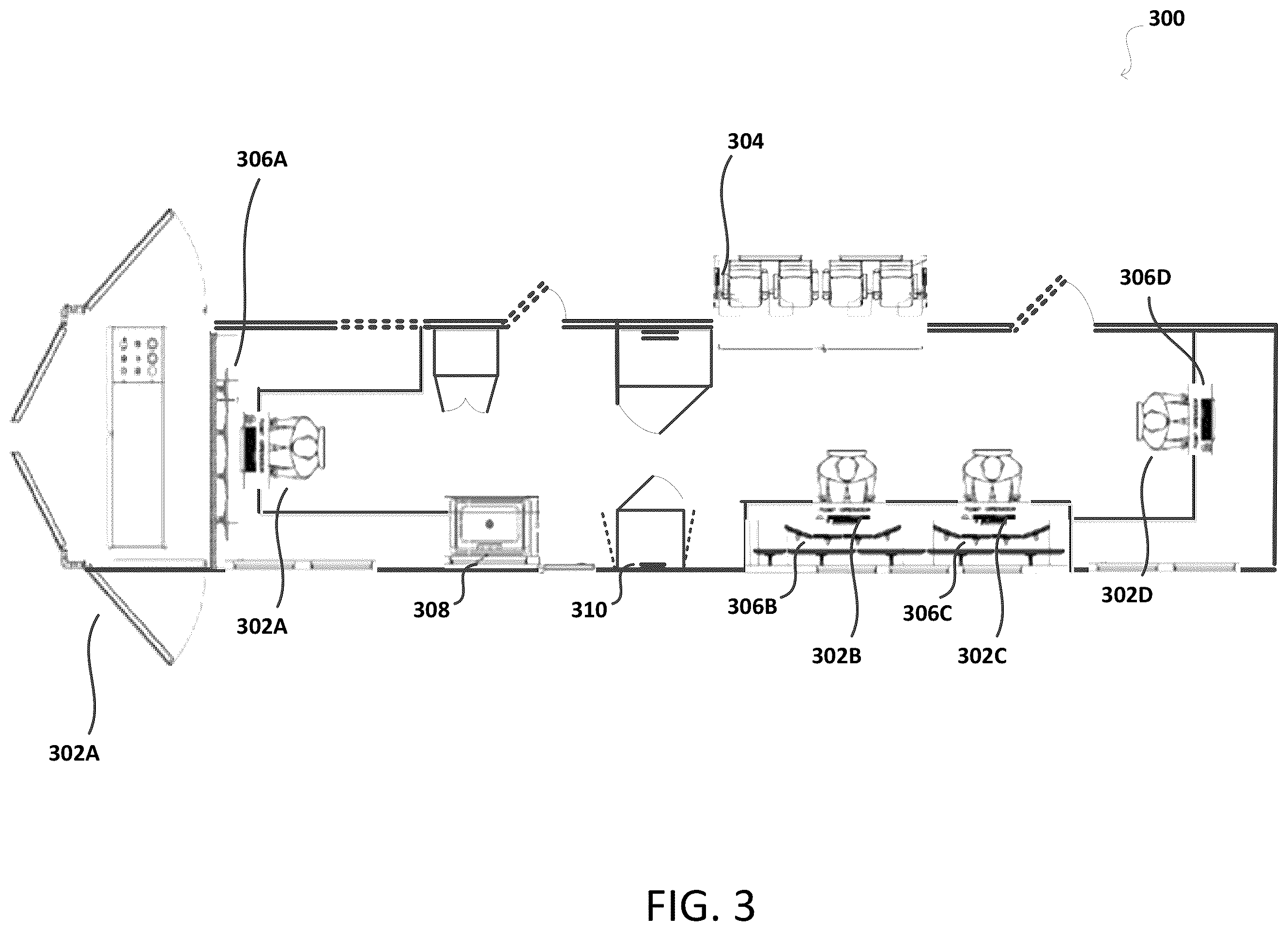 Patent US12378865 Figure 3 – Hybrid hydraulic fracturing fleet