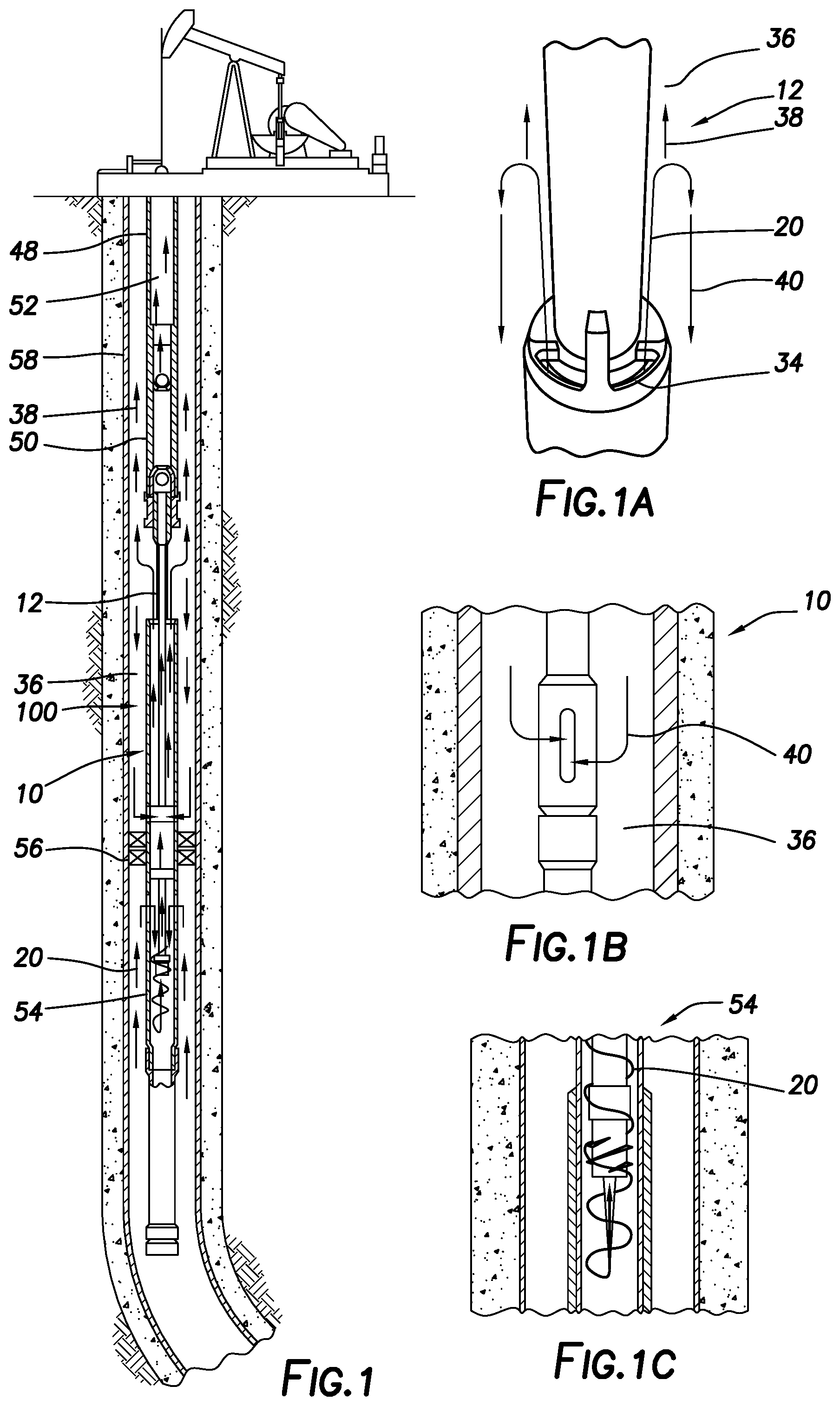 Patent US12378867 — Downhole liquid/gas separation system with gas discharge tool — Figure 1