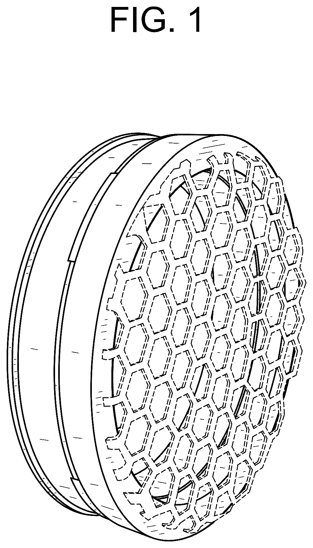 Patent US12378909 — Systems and methods associated with a removable inlet shield — Figure 1