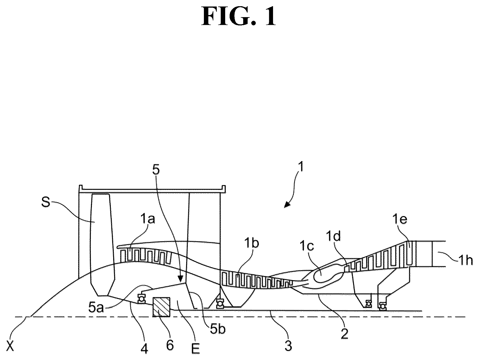Patent US12378917 — Sun gear for a mechanical reduction gear of an aircraft turbomachine — Figure 1