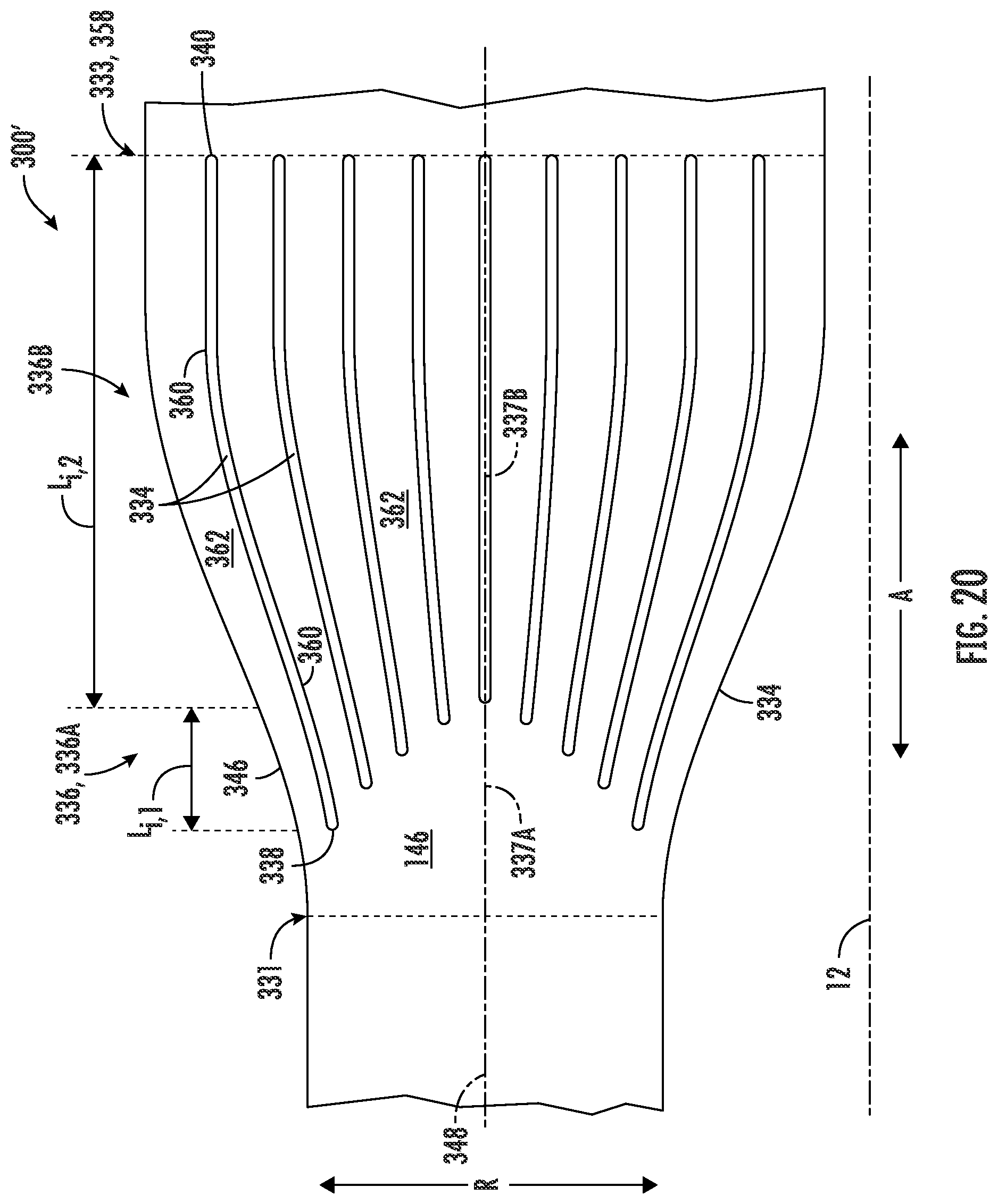 Patent US12378932 Figure 12 – Gas turbine engine having a heat exchanger located in an annular duct