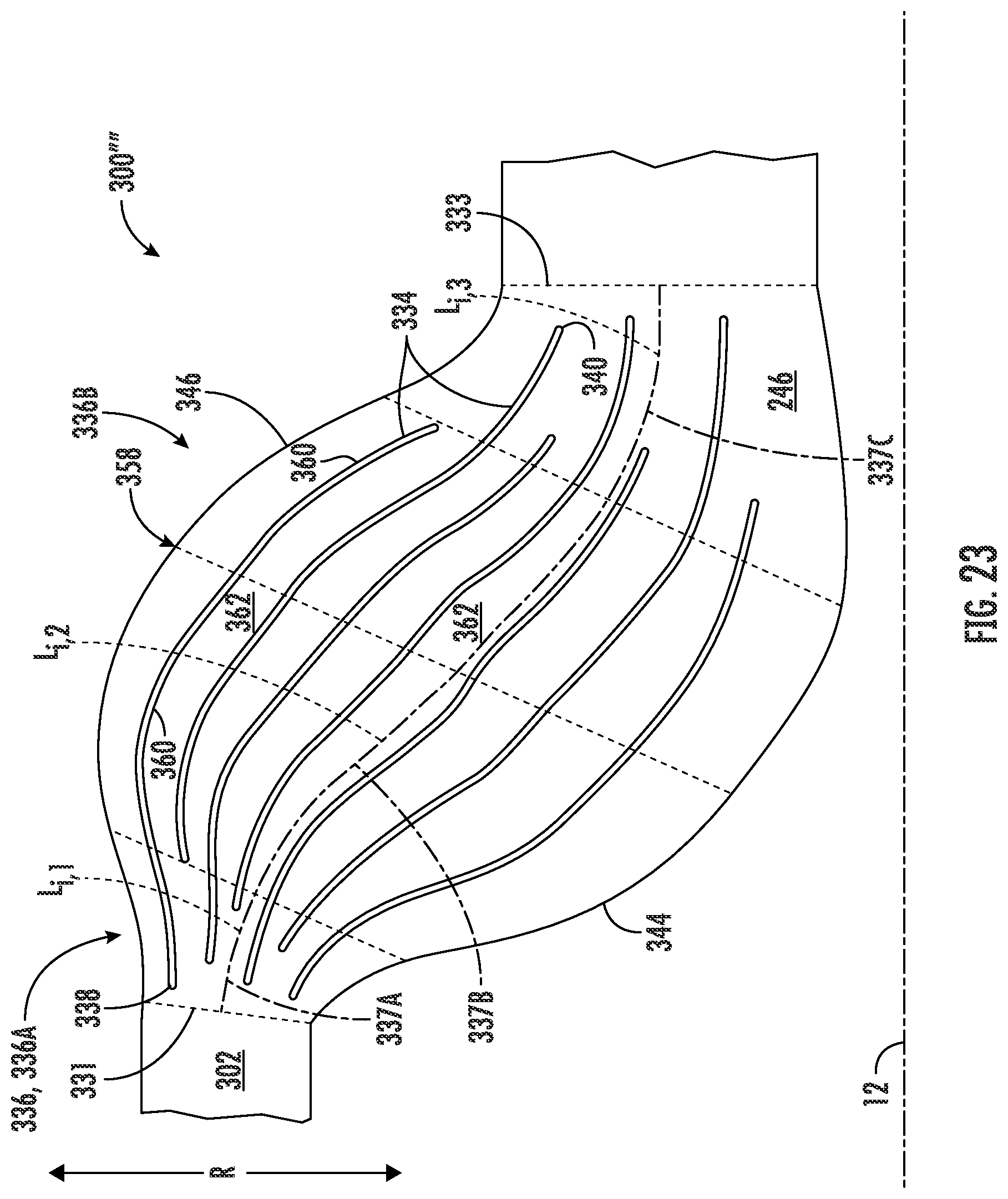 Patent US12378932 Figure 14 – Gas turbine engine having a heat exchanger located in an annular duct