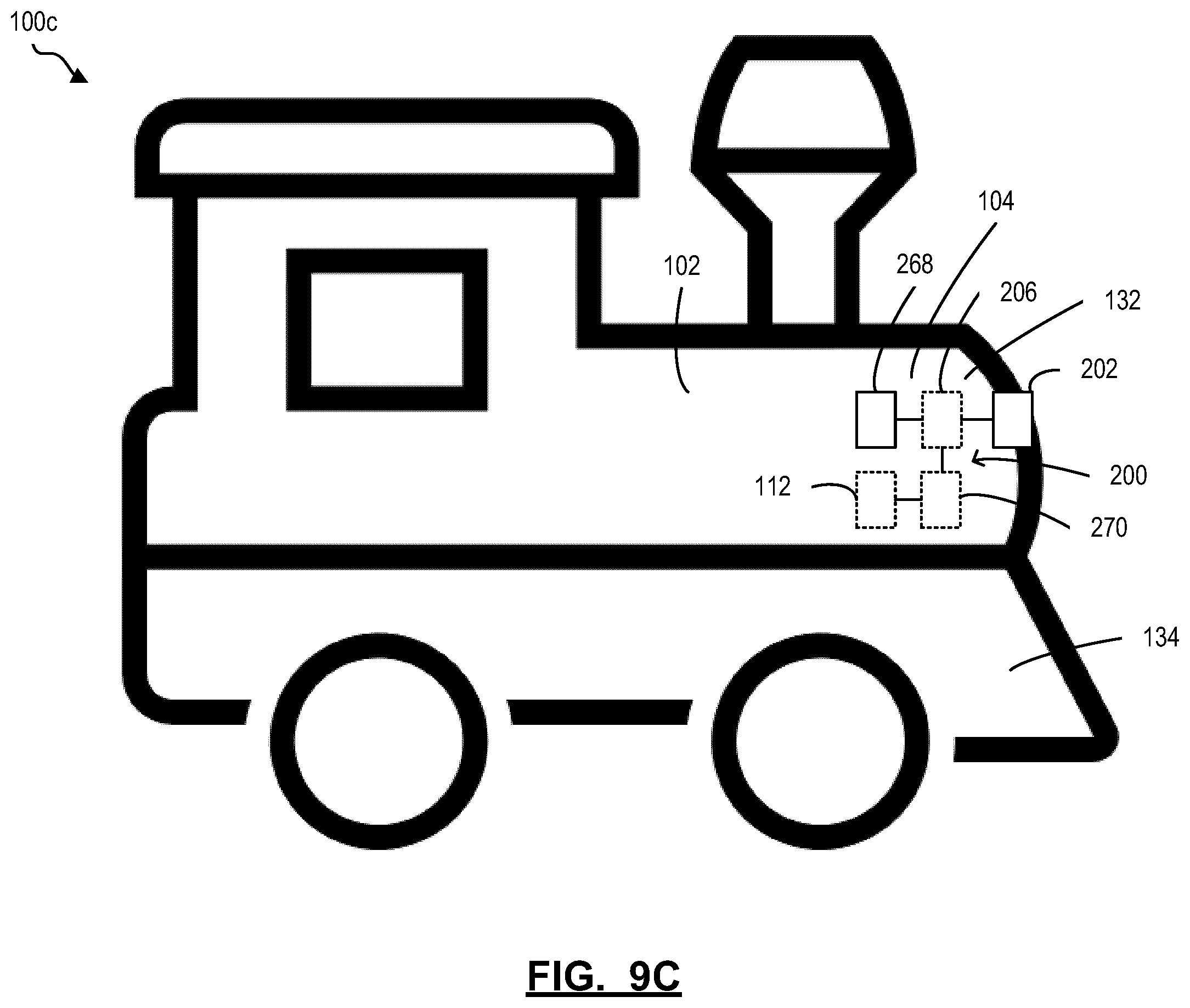 Patent US12378946 Figure 18 – Vehicular wind turbine system for drag reduction