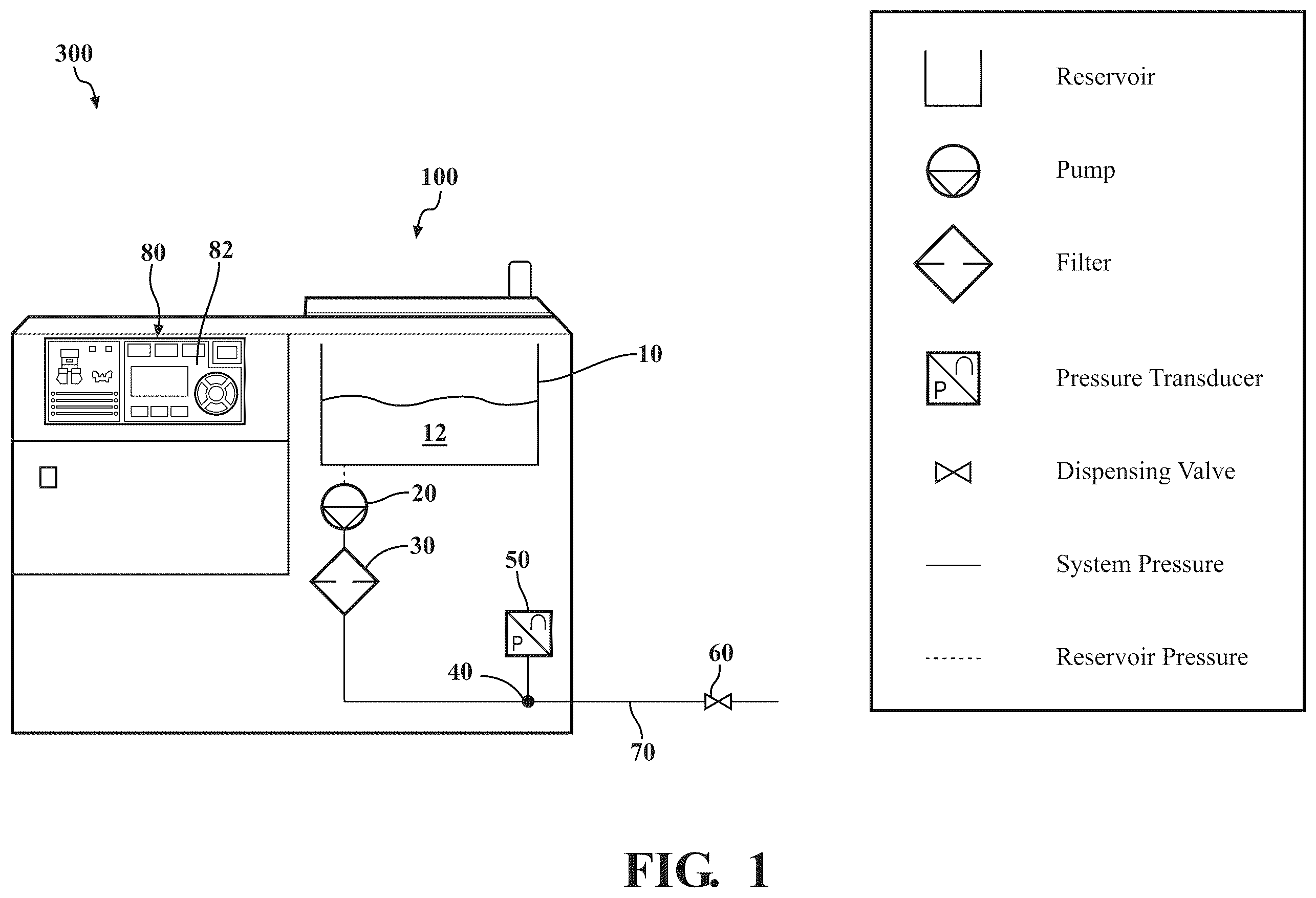 Patent US12378959 — Methods for measuring fluid flow of fluid supply assembly — Figure 1