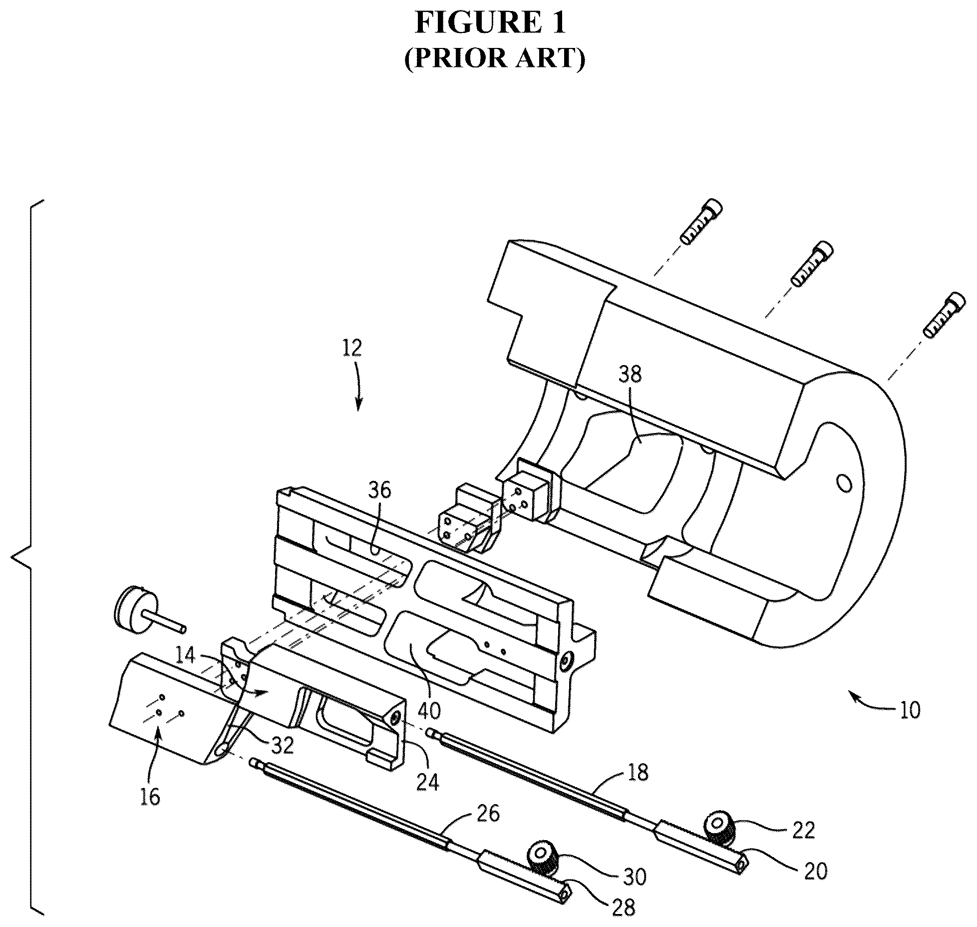 Patent US12378962 — Self-positioning volume slide control for screw compressor — Figure 1