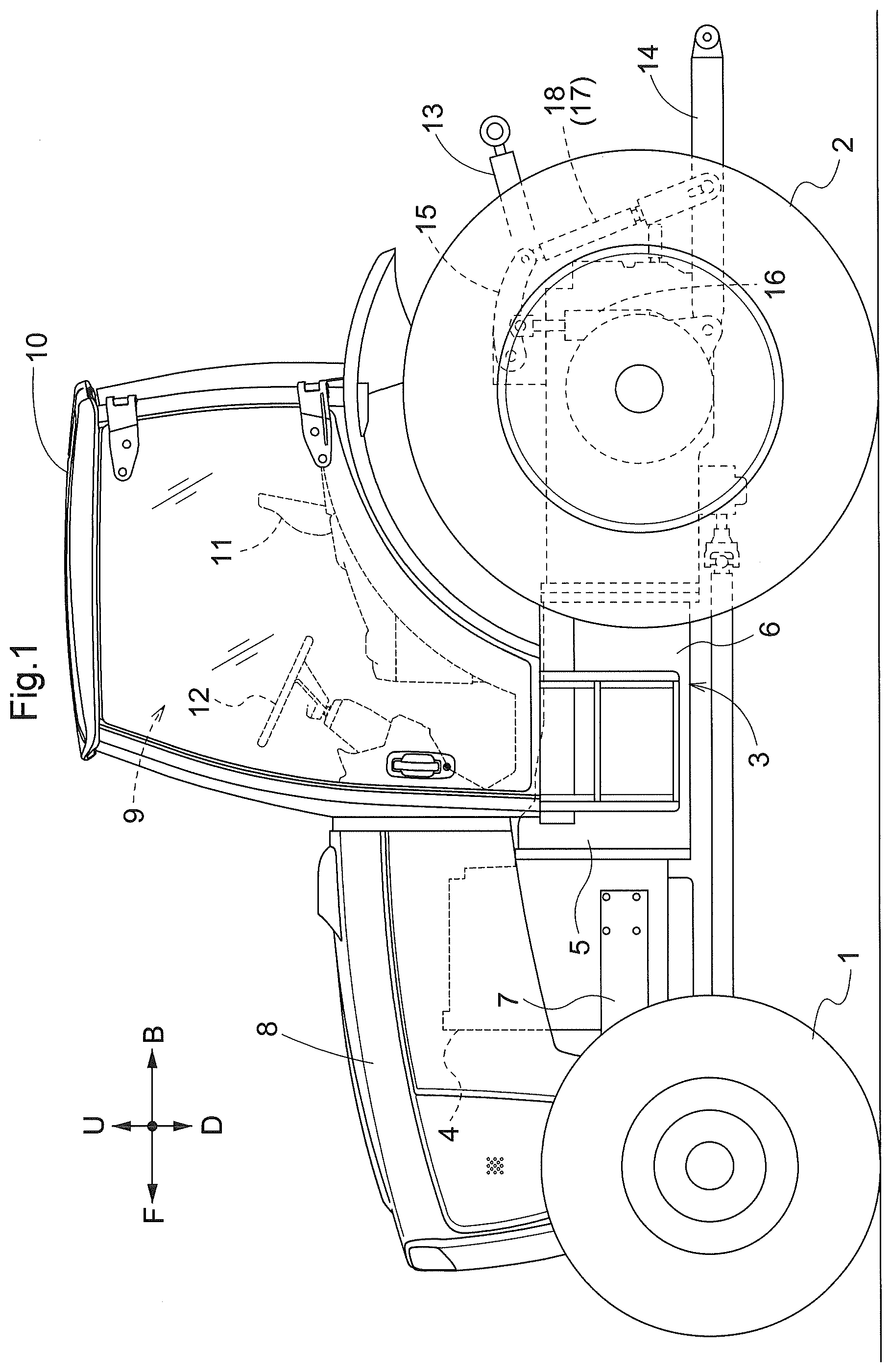 Patent US12378976 — Hydraulic system — Figure 1