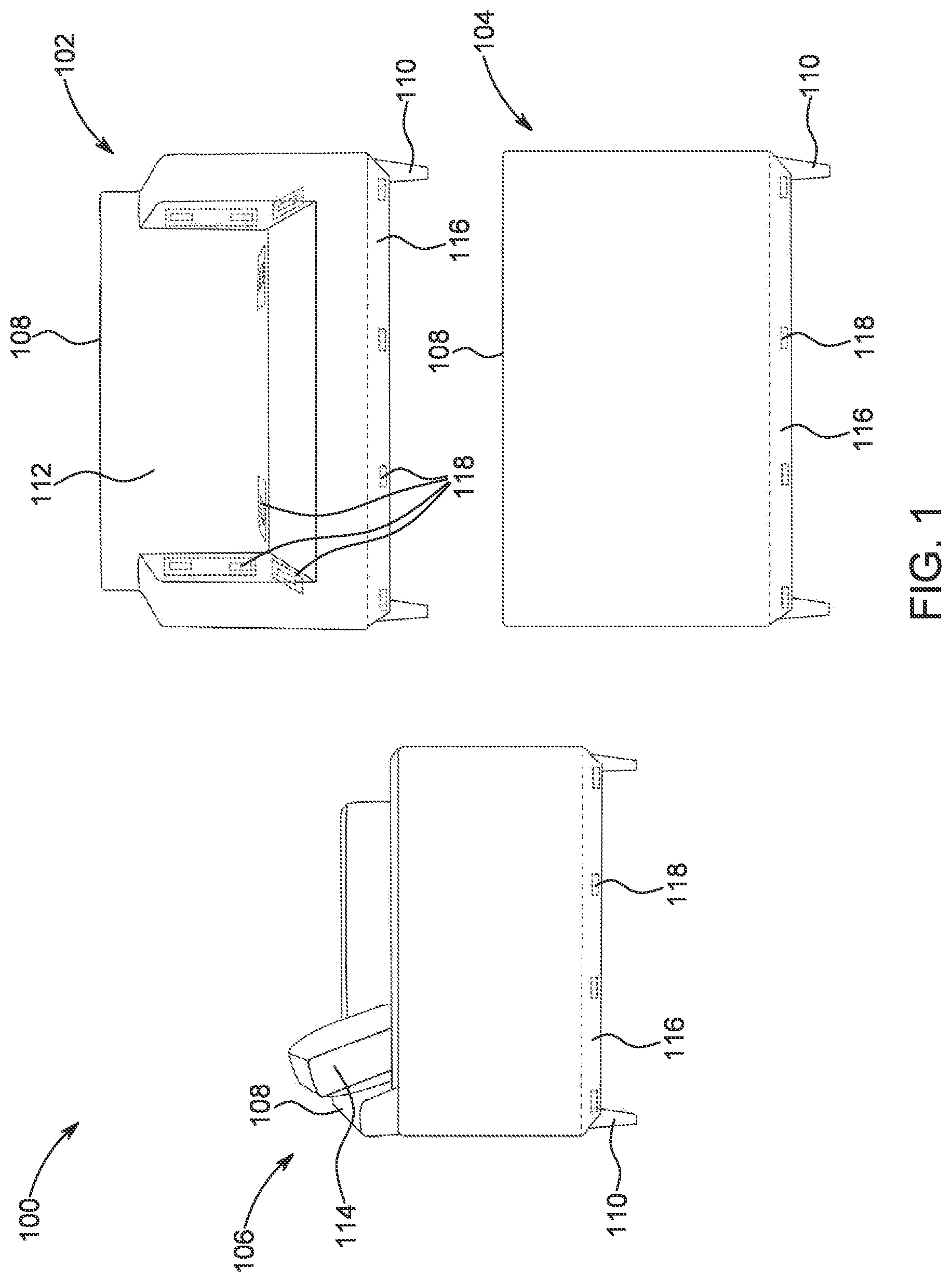 Patent US12378986 — Customizable furniture — Figure 1