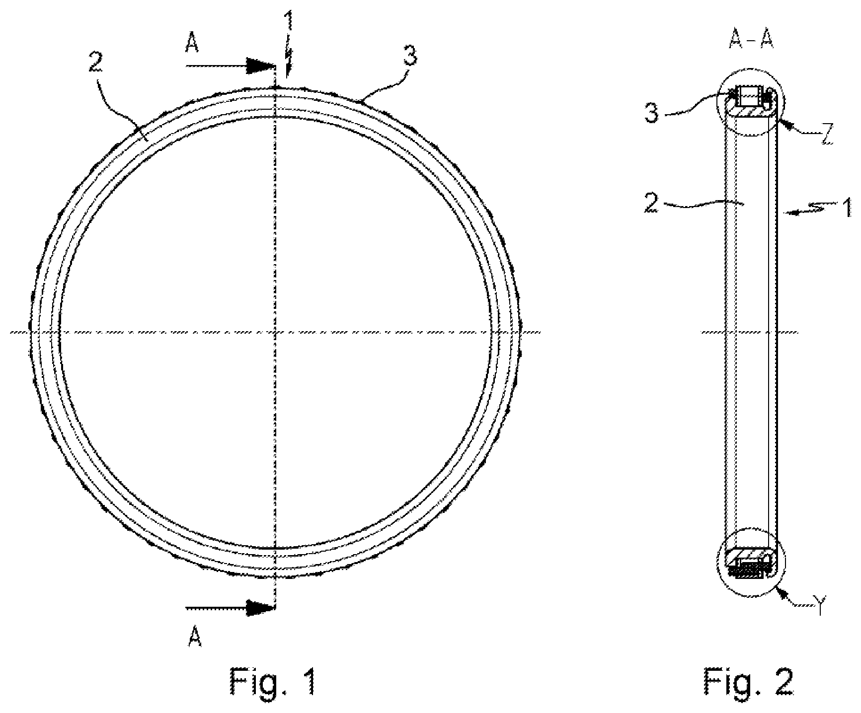 Patent US12378997 — Inner-ring-fastened roller sleeve and method for producing same — Figure 1