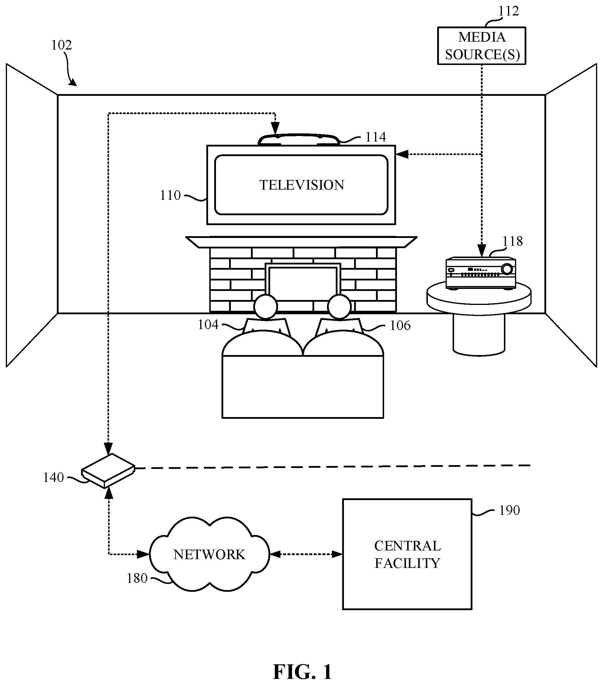 Patent US12386025 Figure 1 – Methods and apparatus to improve detection of audio signatures
