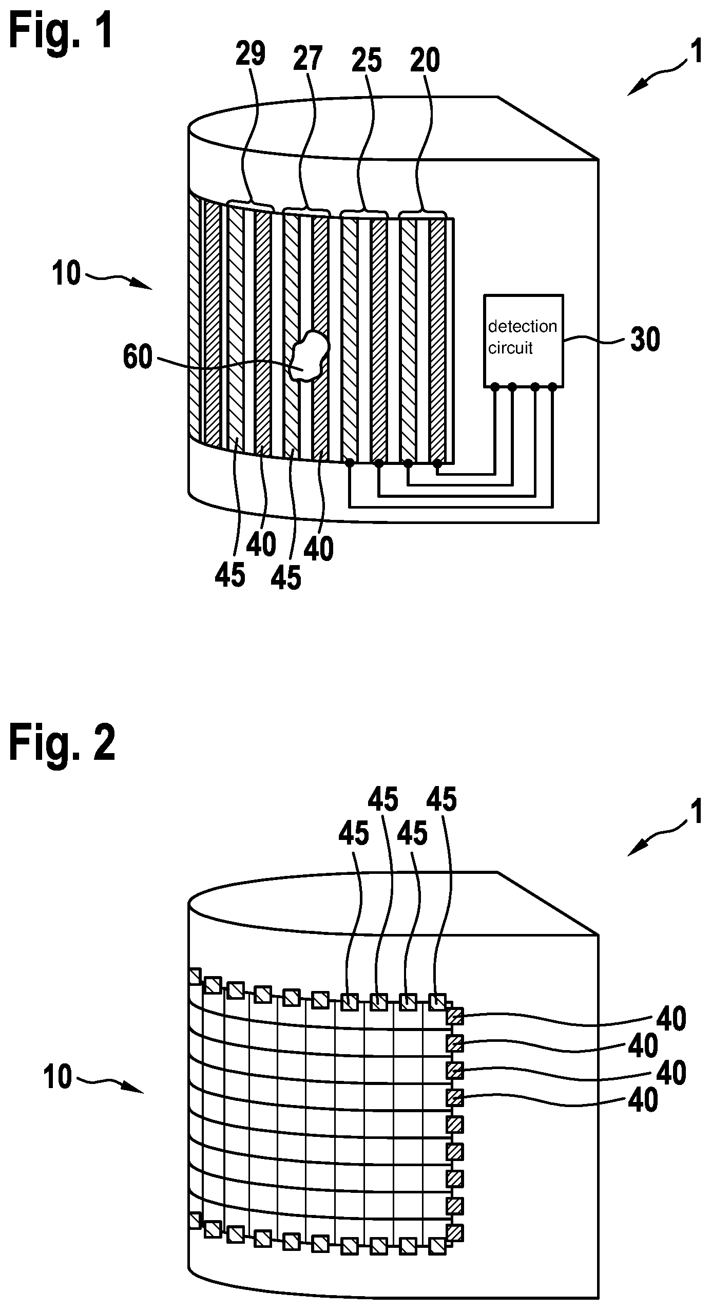 Patent US12386039 — LIDAR sensor and surroundings detection system — Figure 1