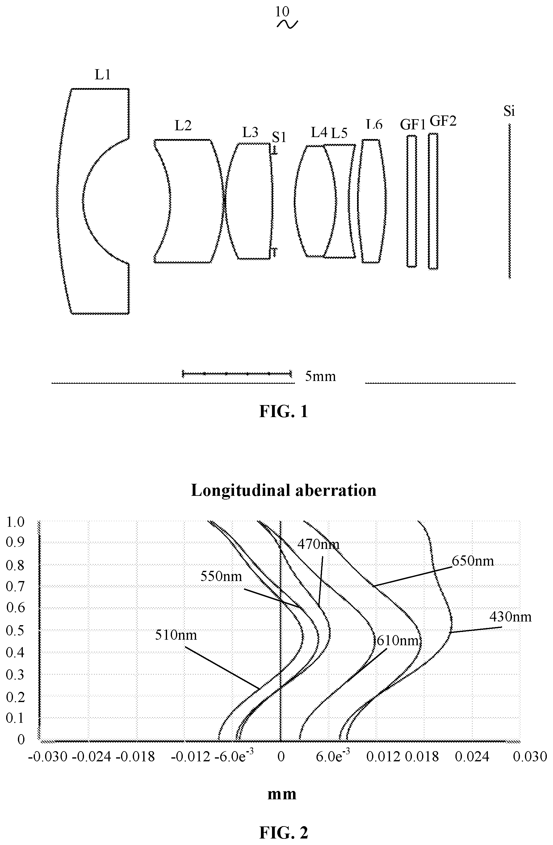 Patent US12386151 — Camera optical lens — Figure 1