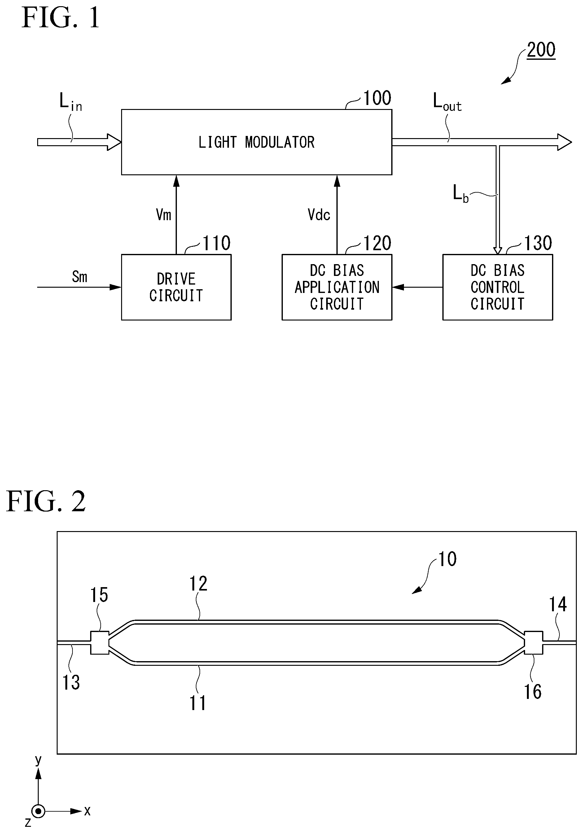 Patent US12386213 — Optical modulator and method for driving optical modulation element — Figure 1