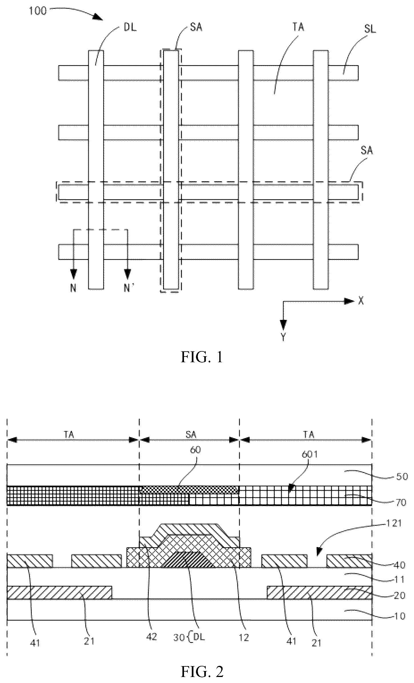 Patent US12386227 — Display panel and manufacturing method thereof, and electronic device — Figure 1