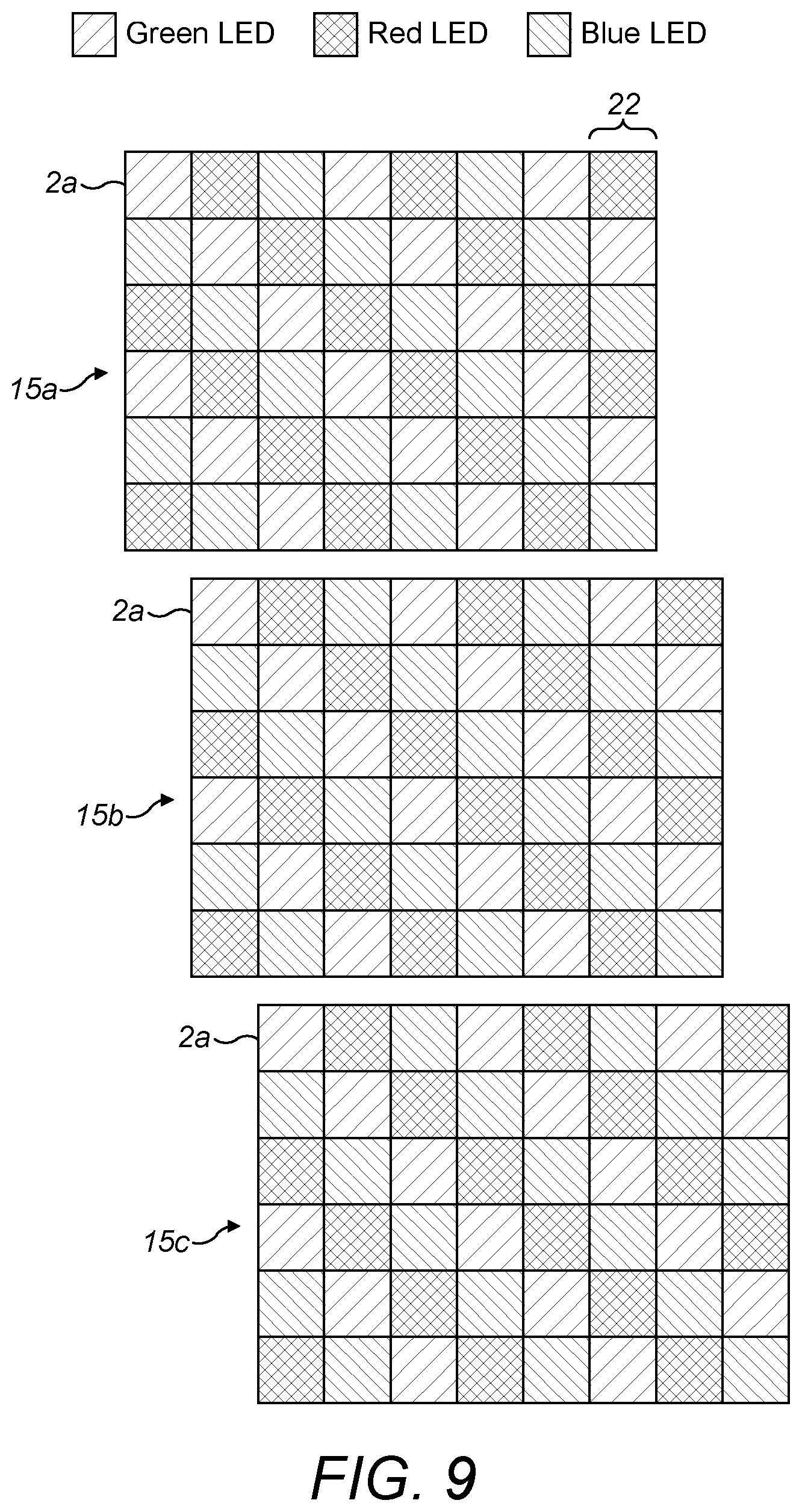 Patent US12386249 Figure 10 – LED illuminated projector
