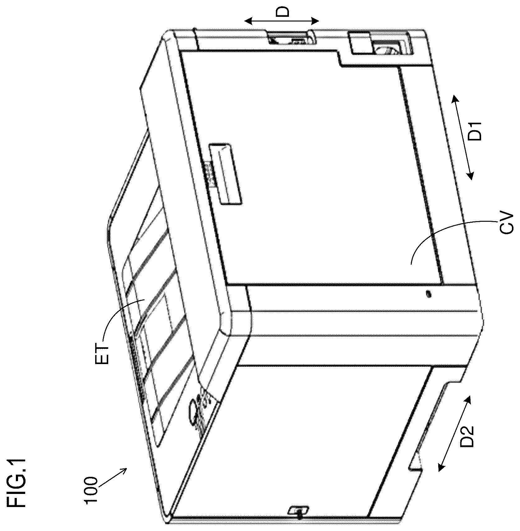 Patent US12386287 — Unit locating mechanism and image forming apparatus — Figure 1