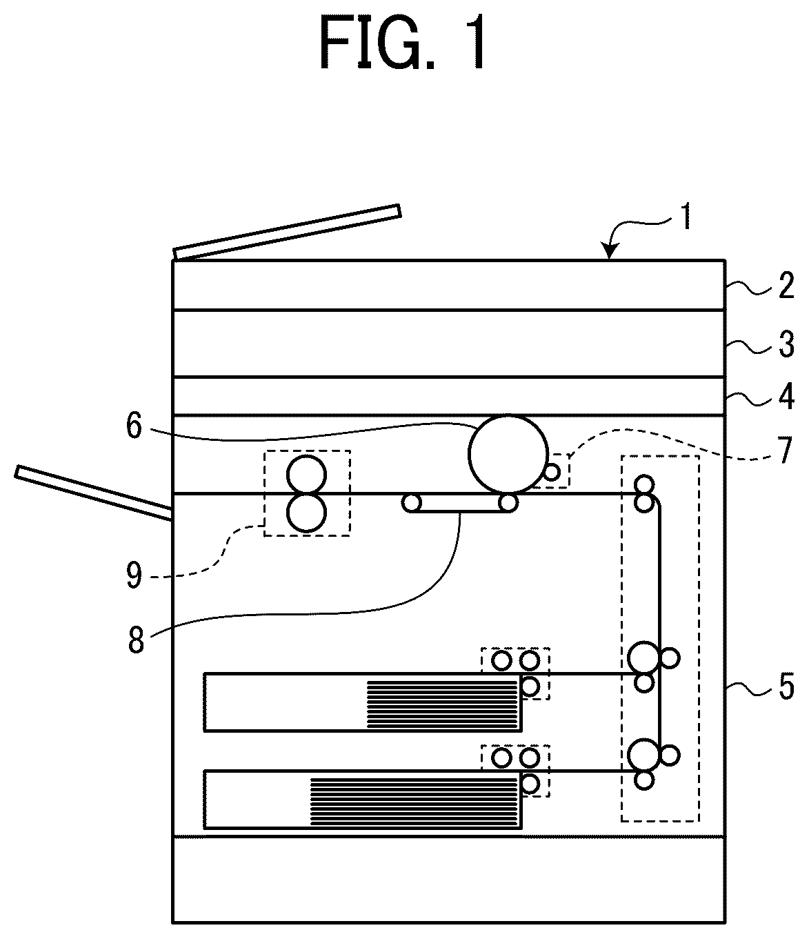 Patent US12386299 — Power control apparatus, image forming apparatus, power control method, and non-transitory computer-executable medium — Figure 1
