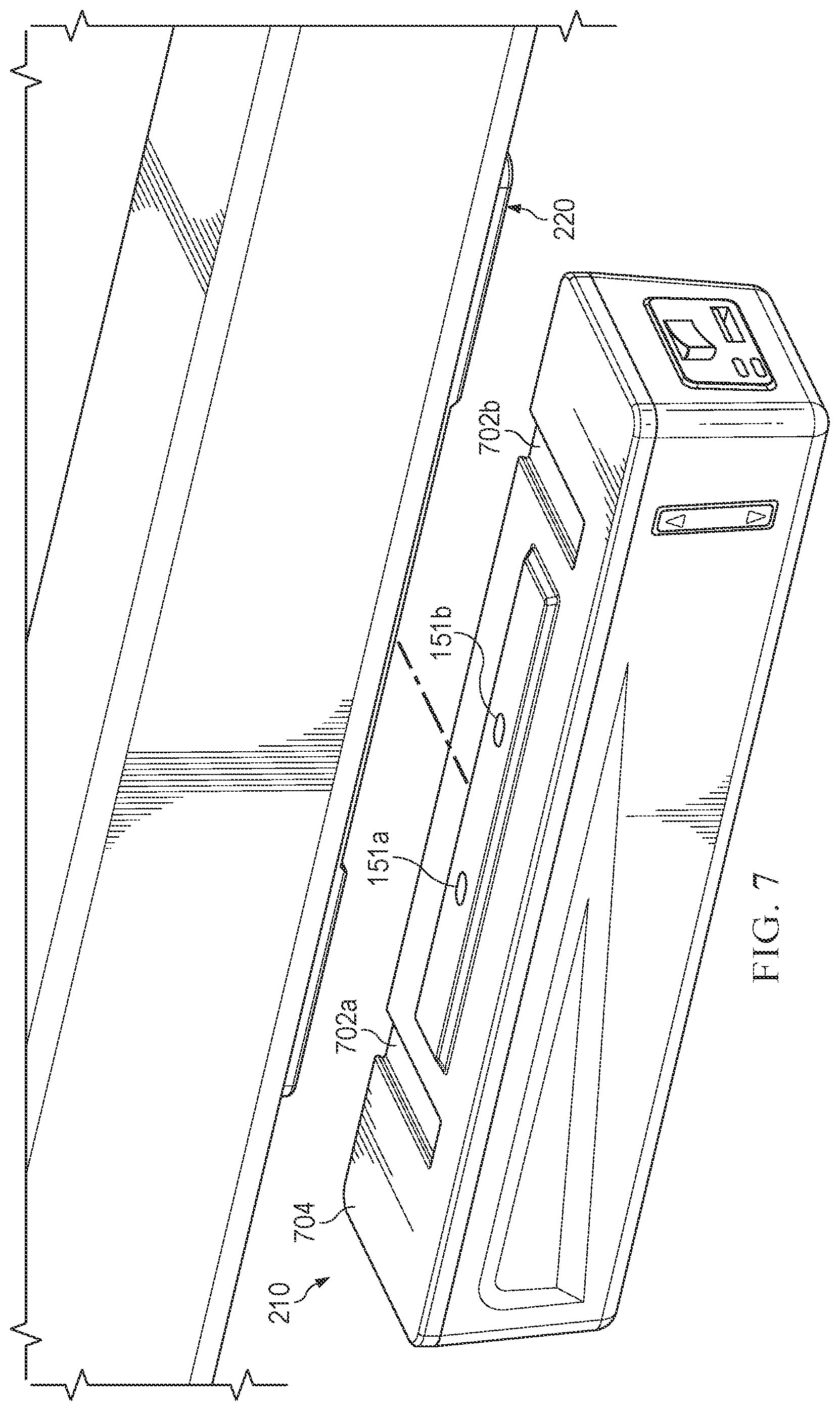 Patent US12386371 Figure 7 – Managing temperature control of a heating element of an outdoor furniture piece