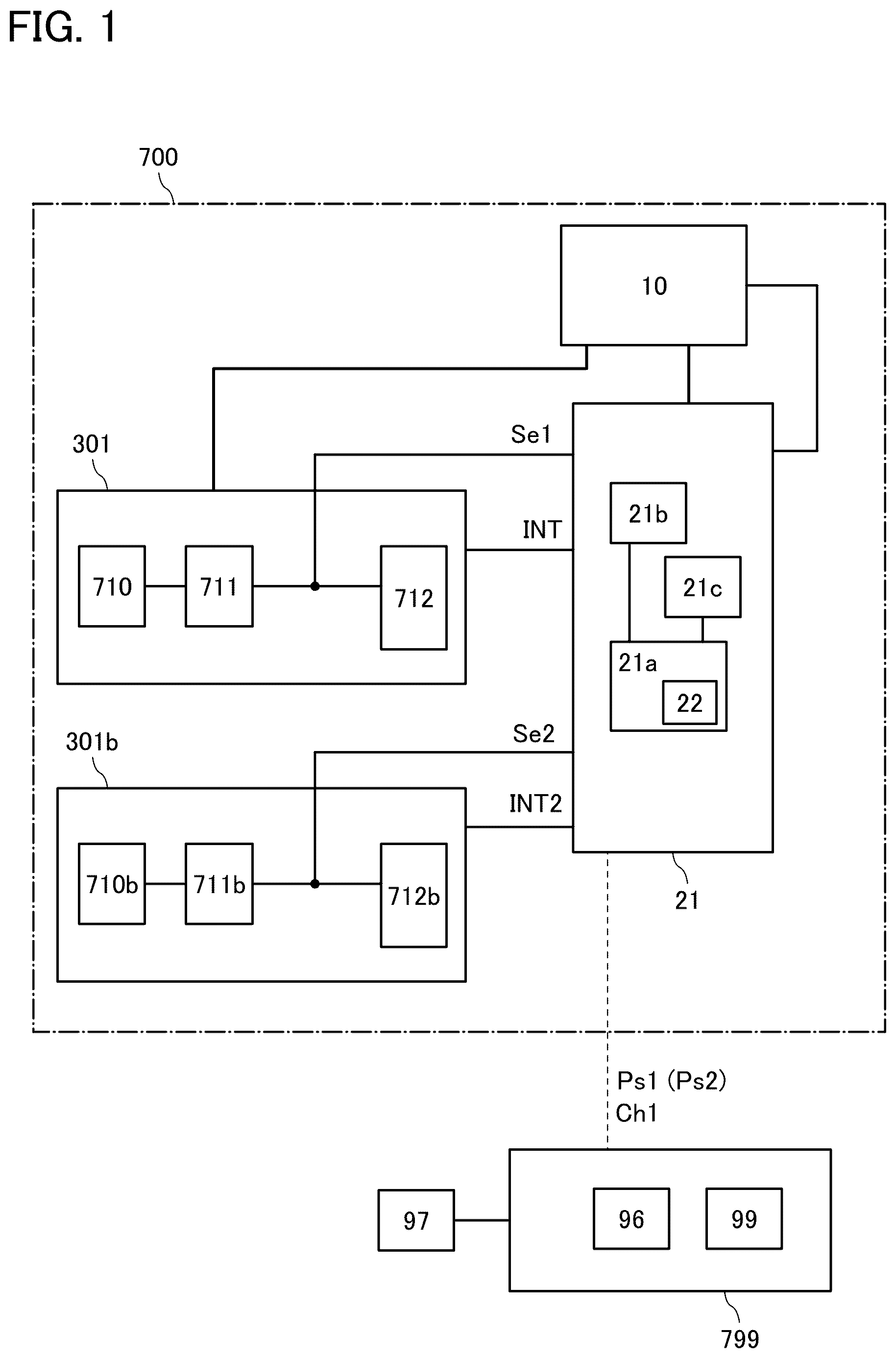 Patent US12386411 — Control device and data processing system — Figure 1