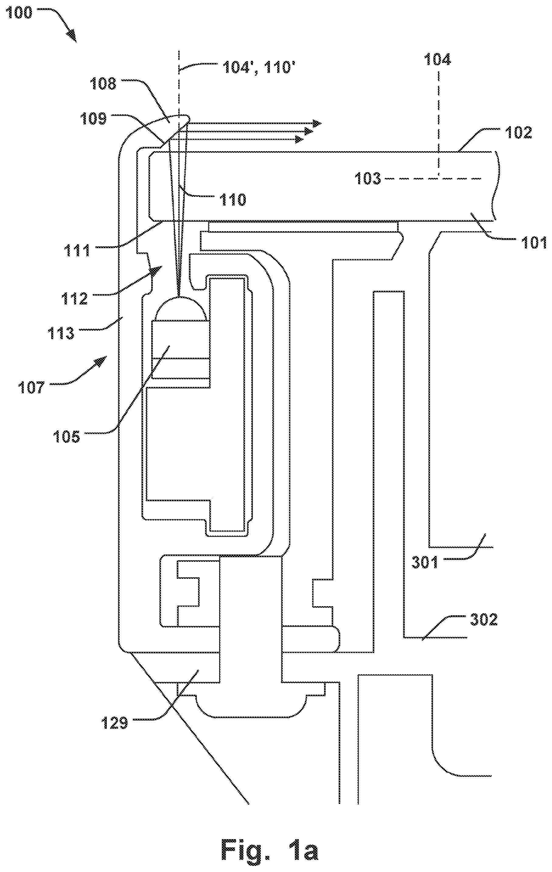 Patent US12386461 — Touch-sensing apparatus — Figure 1